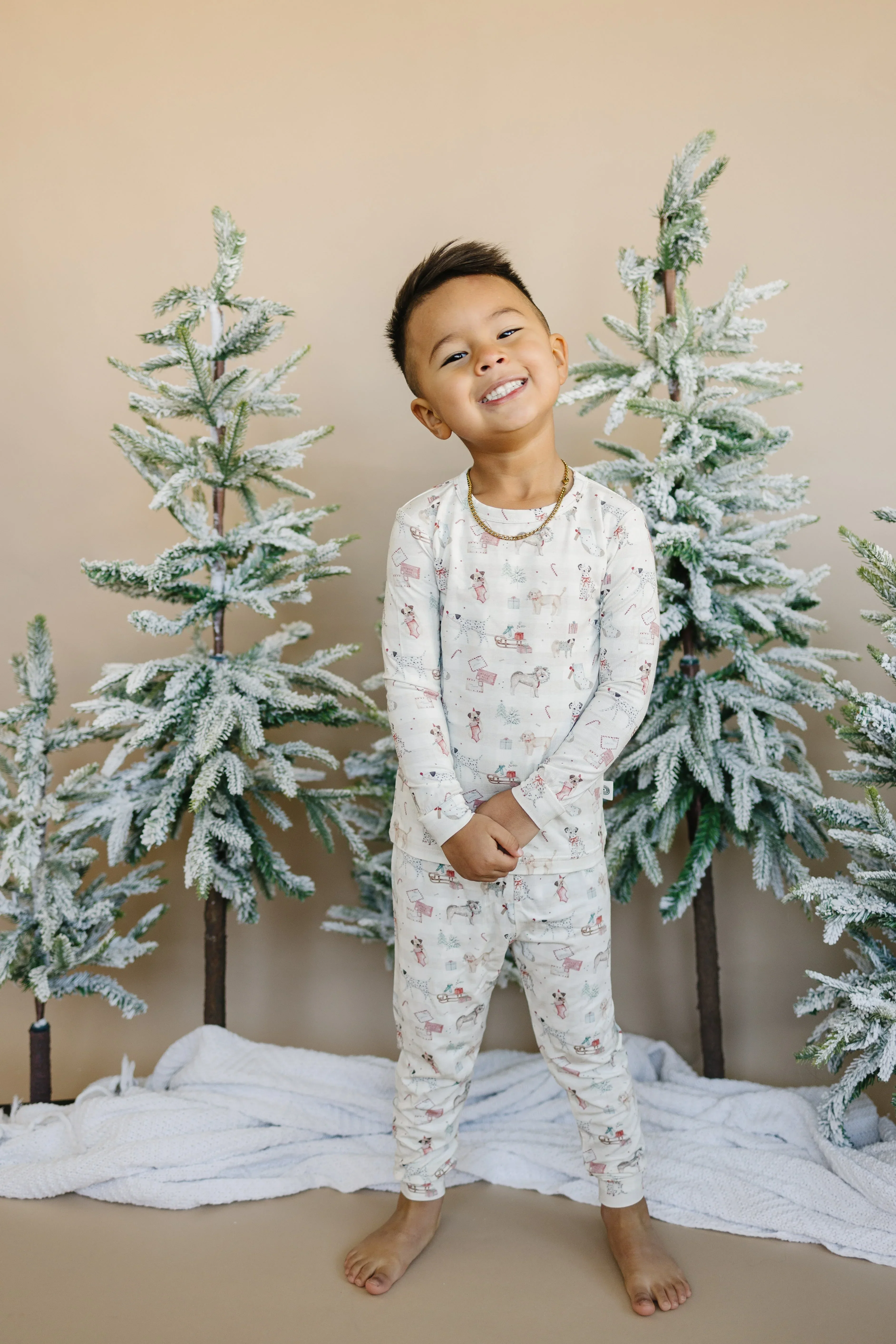 Santa Paws 2pc Bamboo Pajamas - Image 10