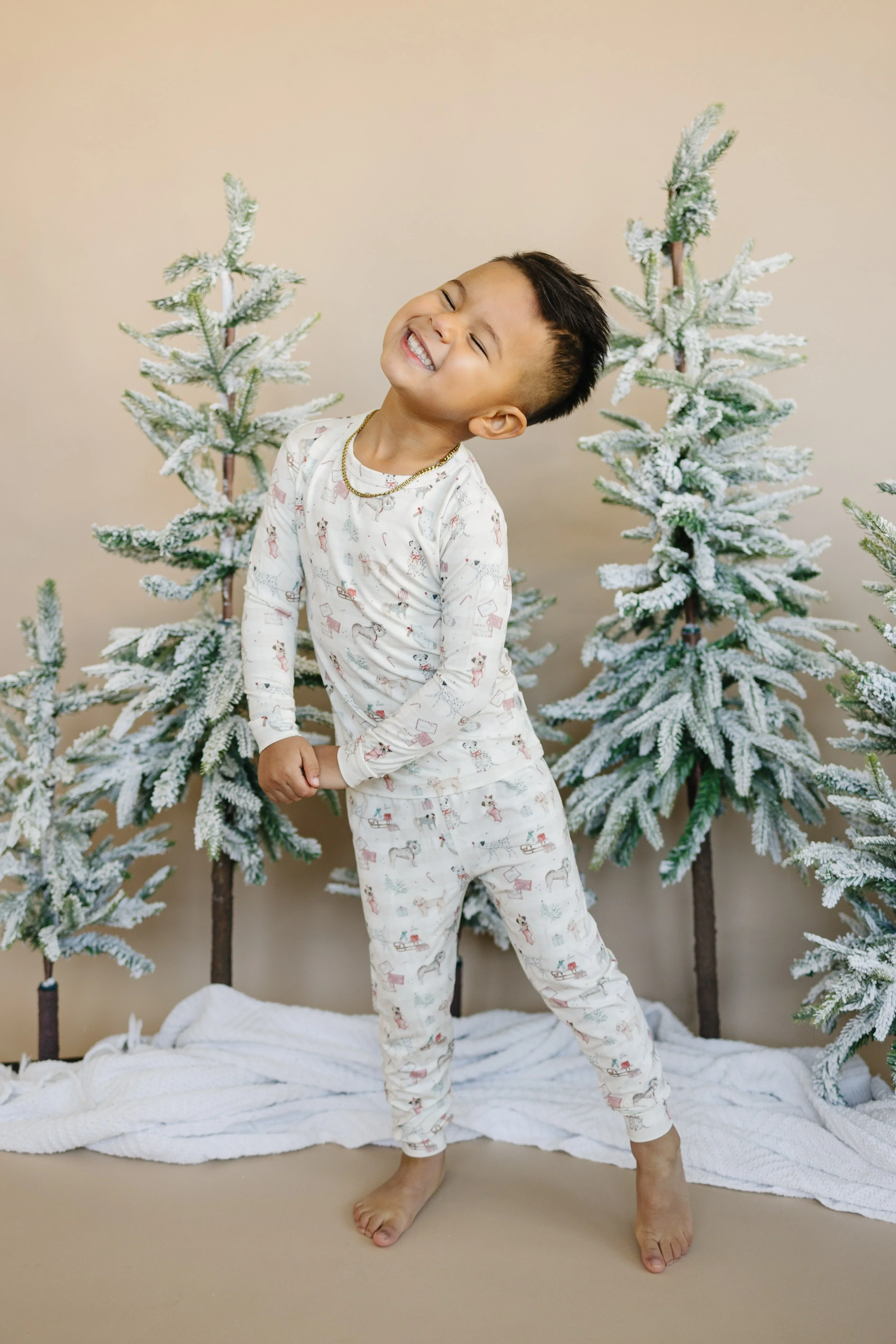 Santa Paws 2pc Bamboo Pajamas - Image 12