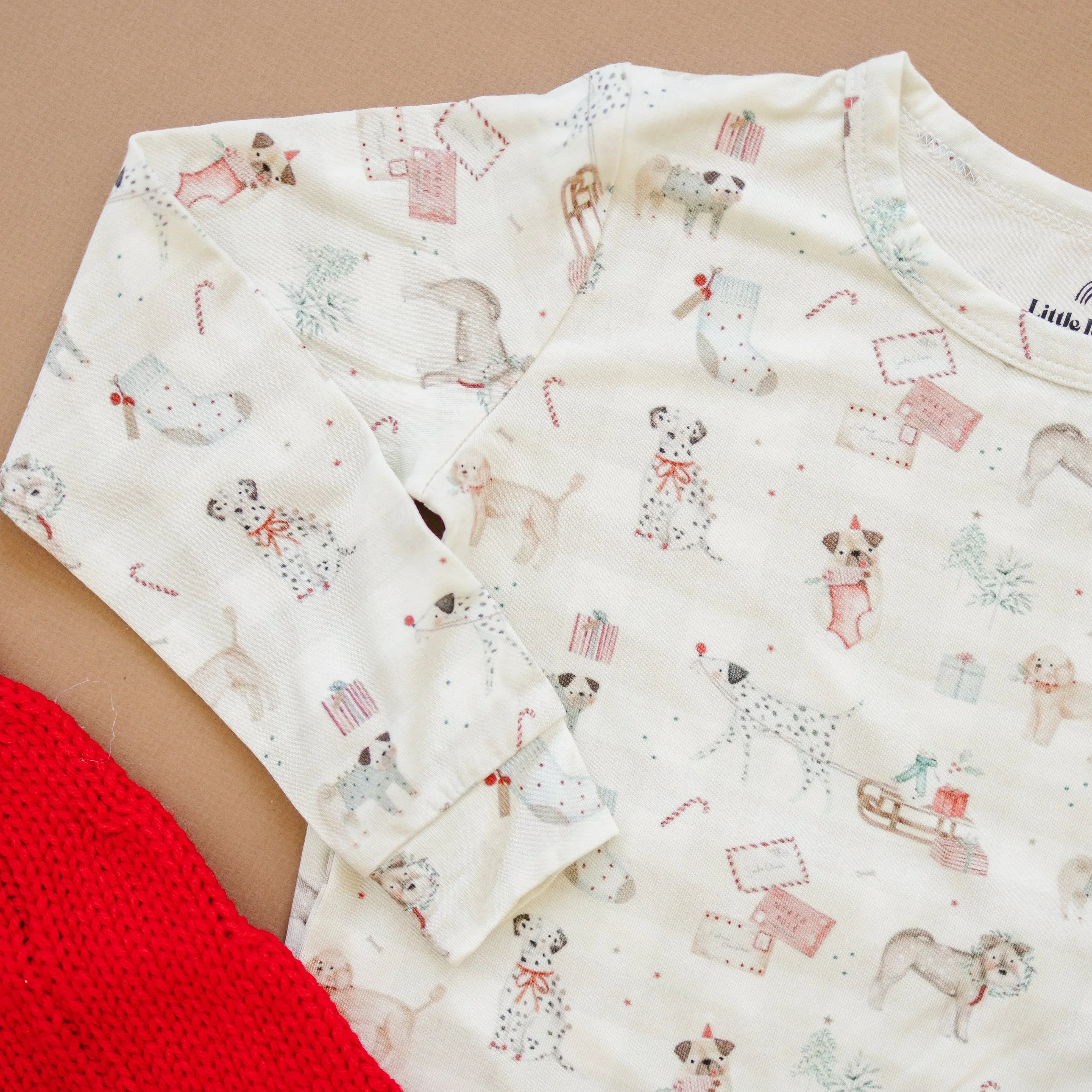 Santa Paws 2pc Bamboo Pajamas - Image 8
