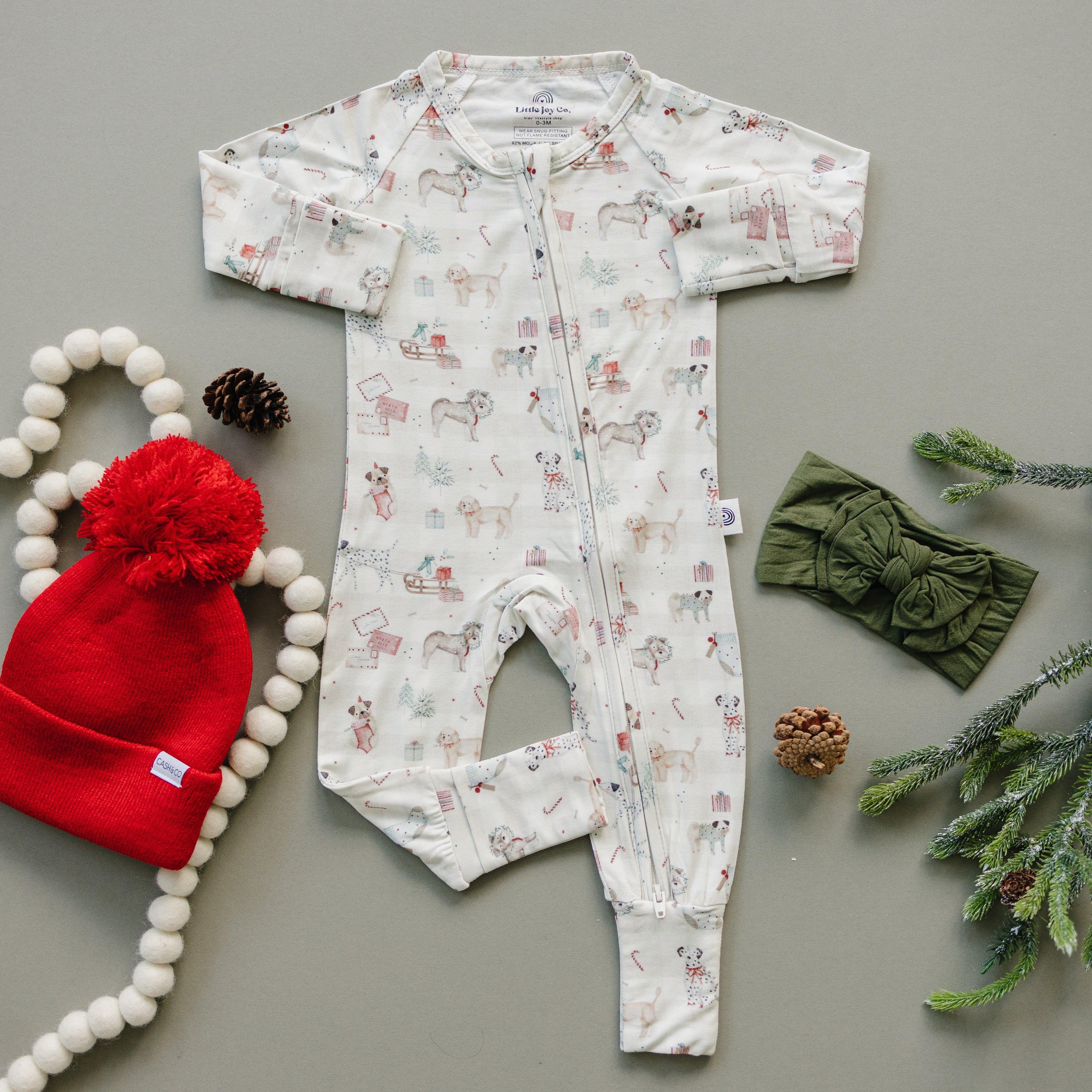 Santa Paws Bamboo Zippy Pajamas - Image 5