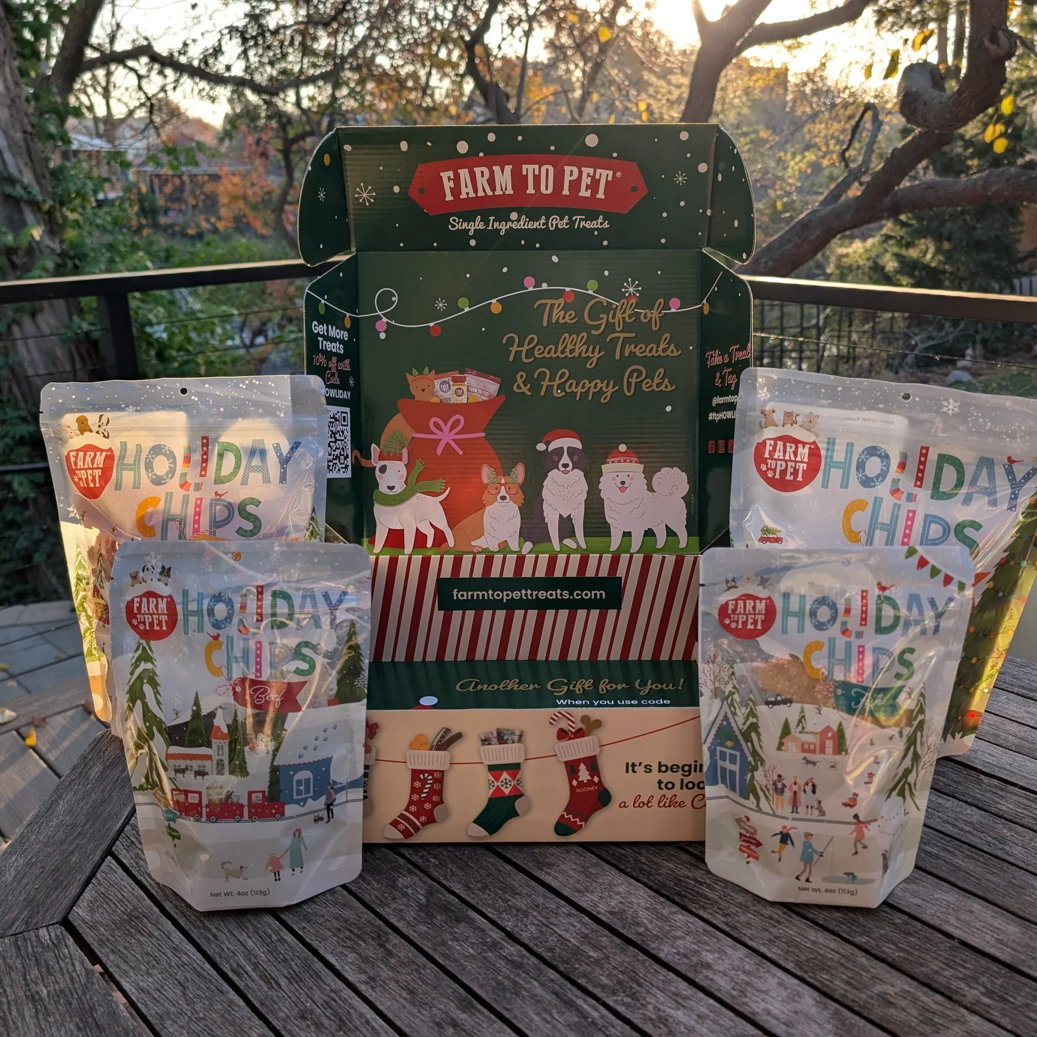 Santa Paws' Best Chipmas Dog Treat Box - Image 10