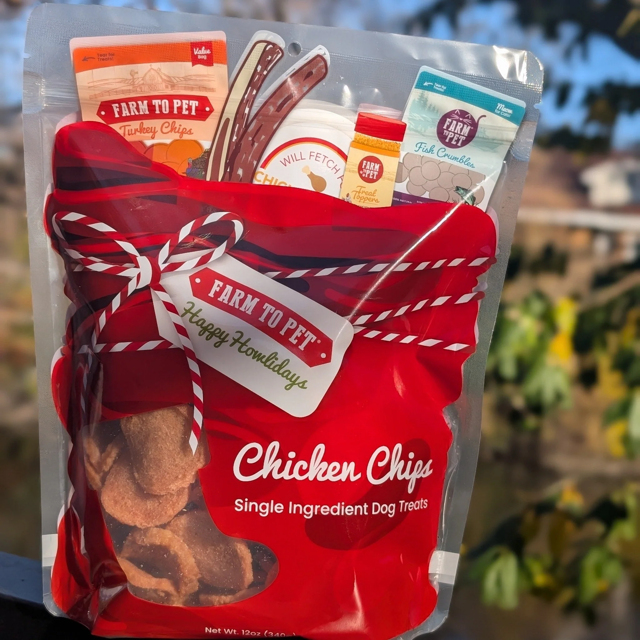 Santa Paws' Chicken Chips Gift Sack - Image 4
