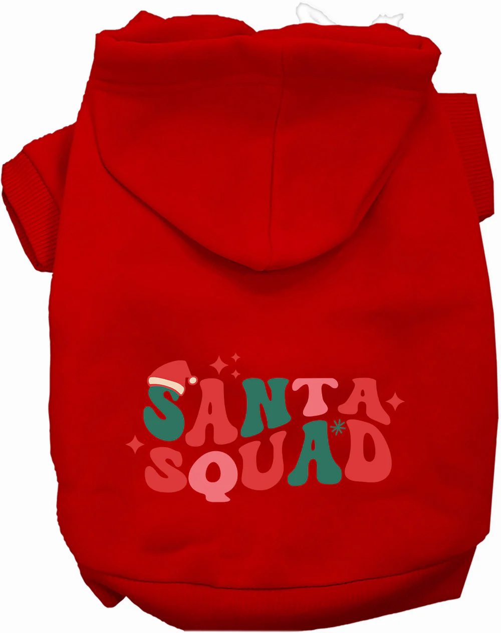 Santa Squad Christmas Pet Hoodie - Image 10