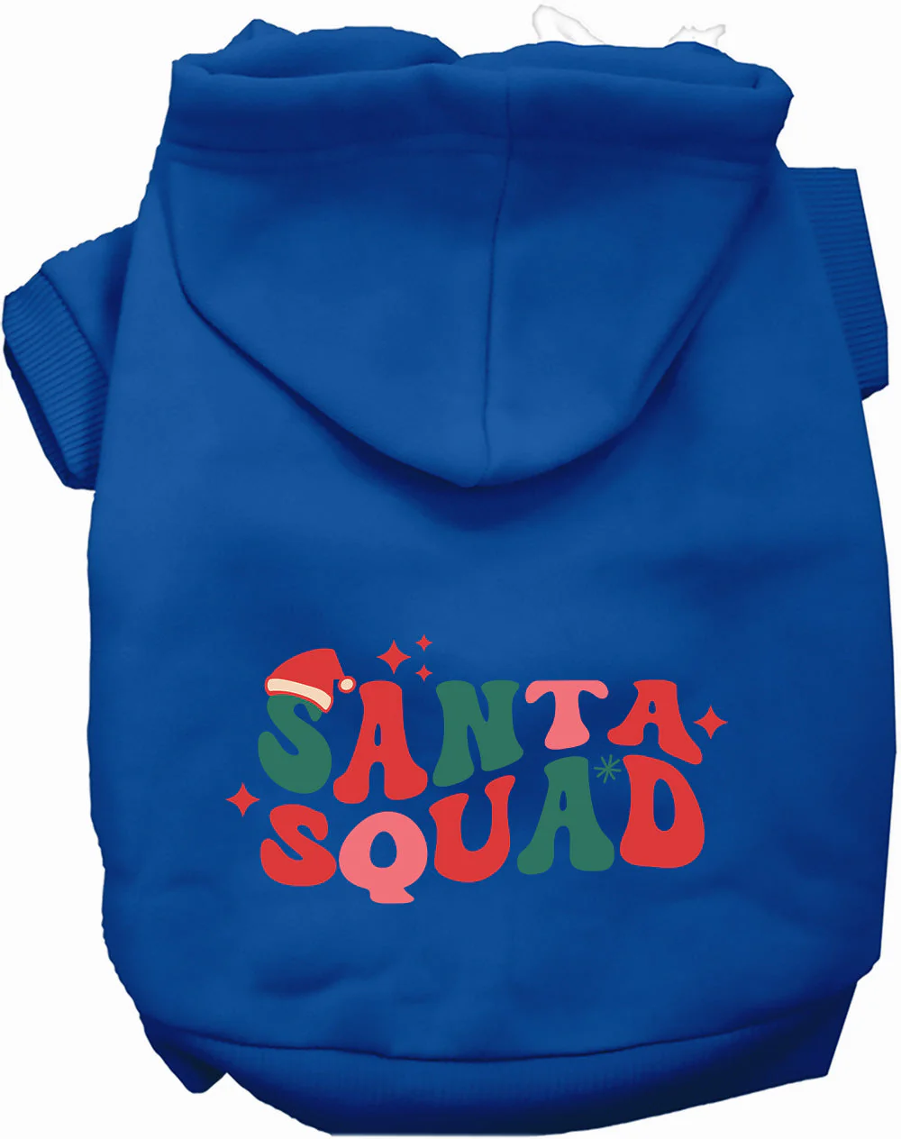 Santa Squad Christmas Pet Hoodie - Image 4