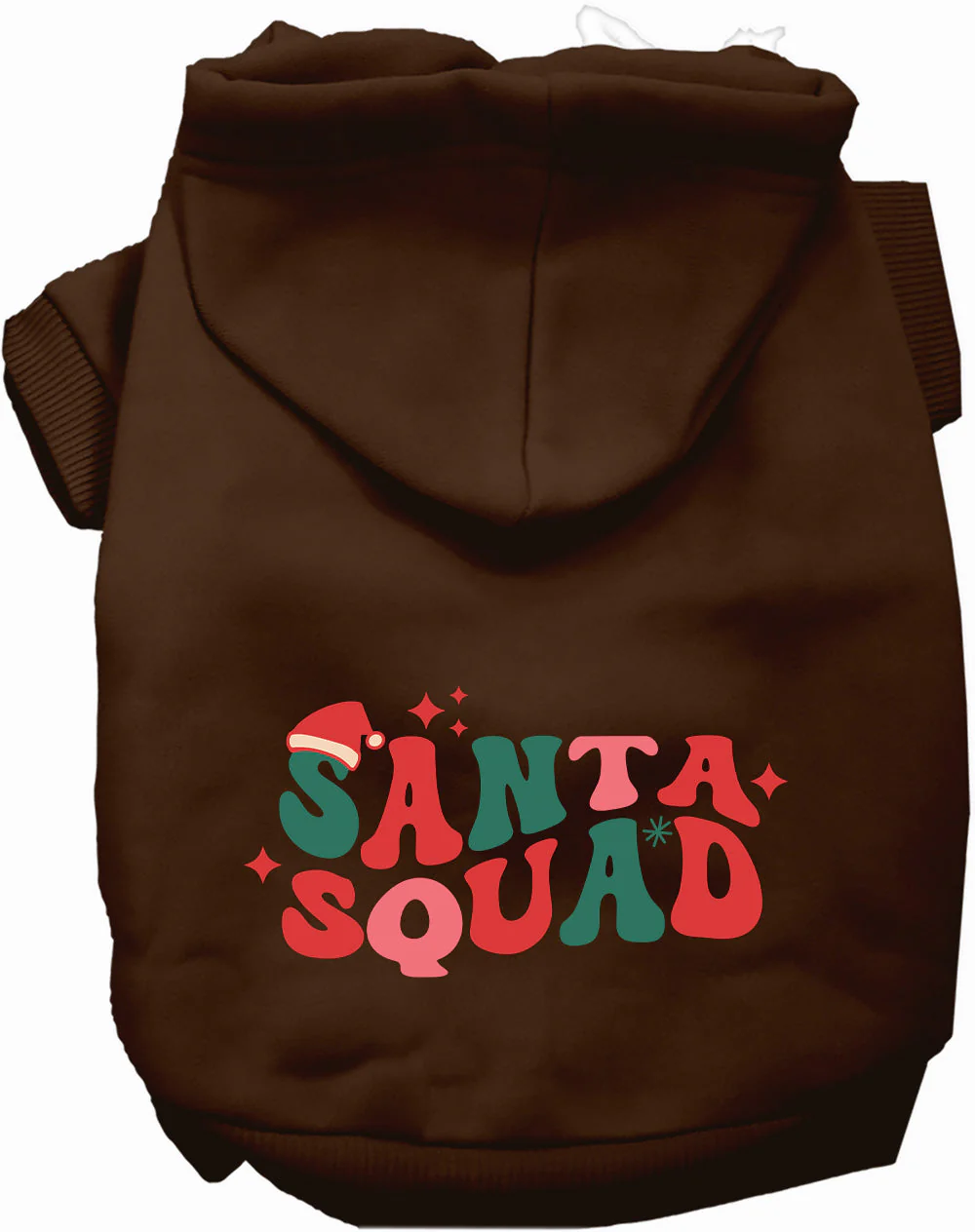 Santa Squad Christmas Pet Hoodie - Image 5