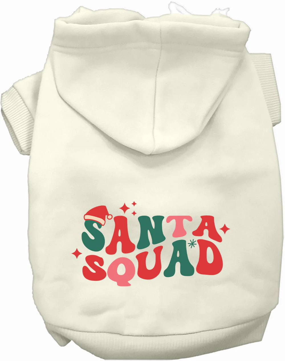 Santa Squad Christmas Pet Hoodie - Image 6