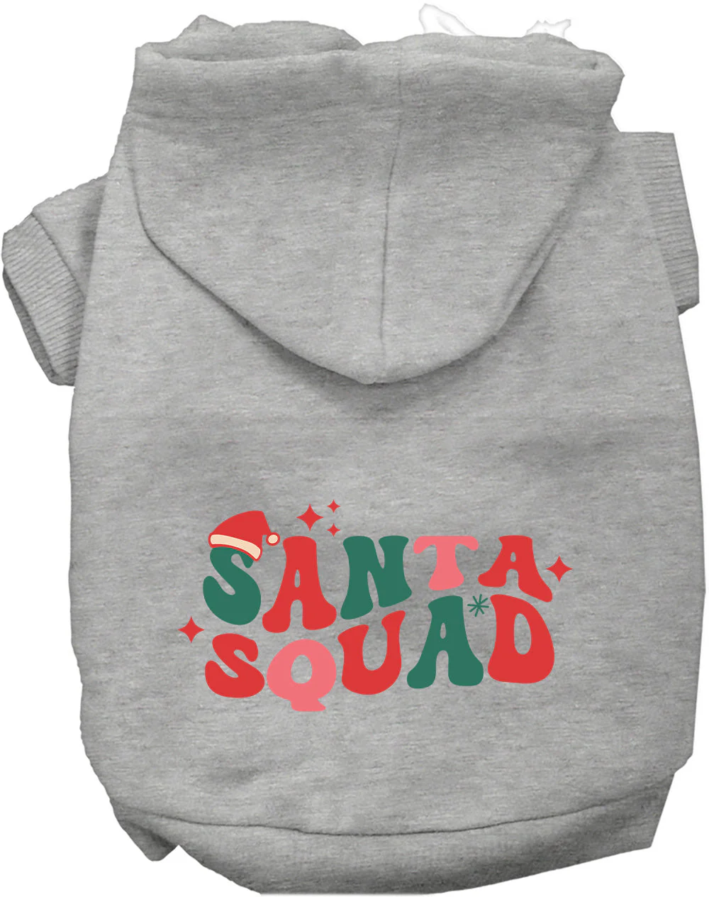 Santa Squad Christmas Pet Hoodie - Image 8