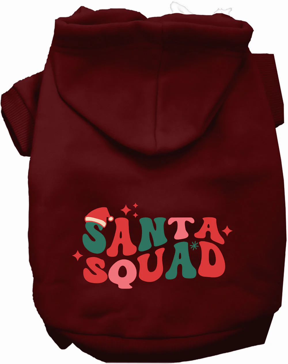 Santa Squad Christmas Pet Hoodie - Image 9