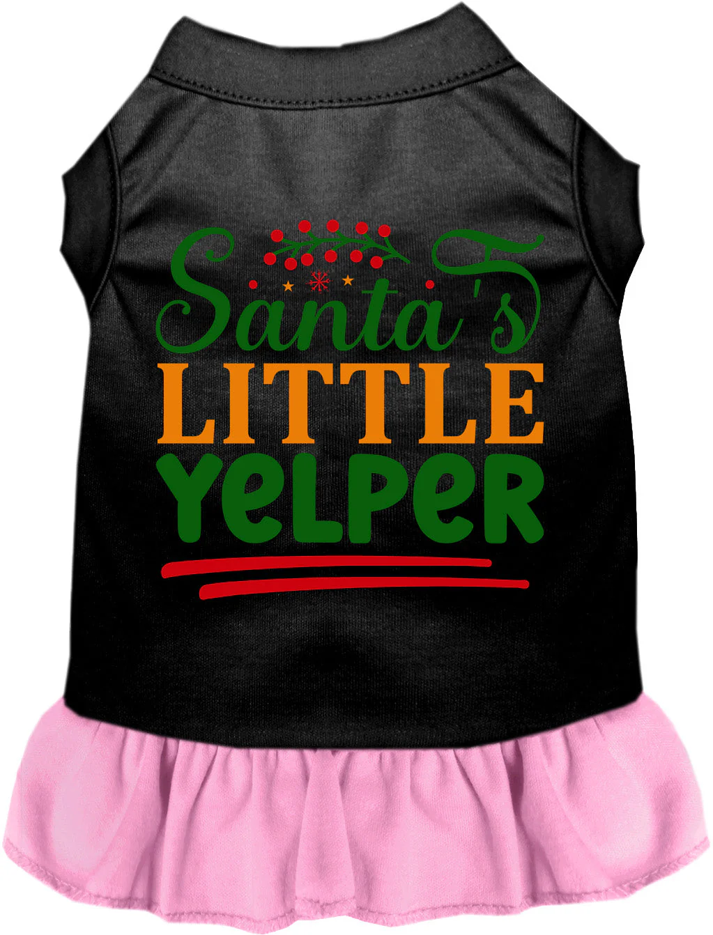 Santa's Little Yelper Pet Dress - Image 11