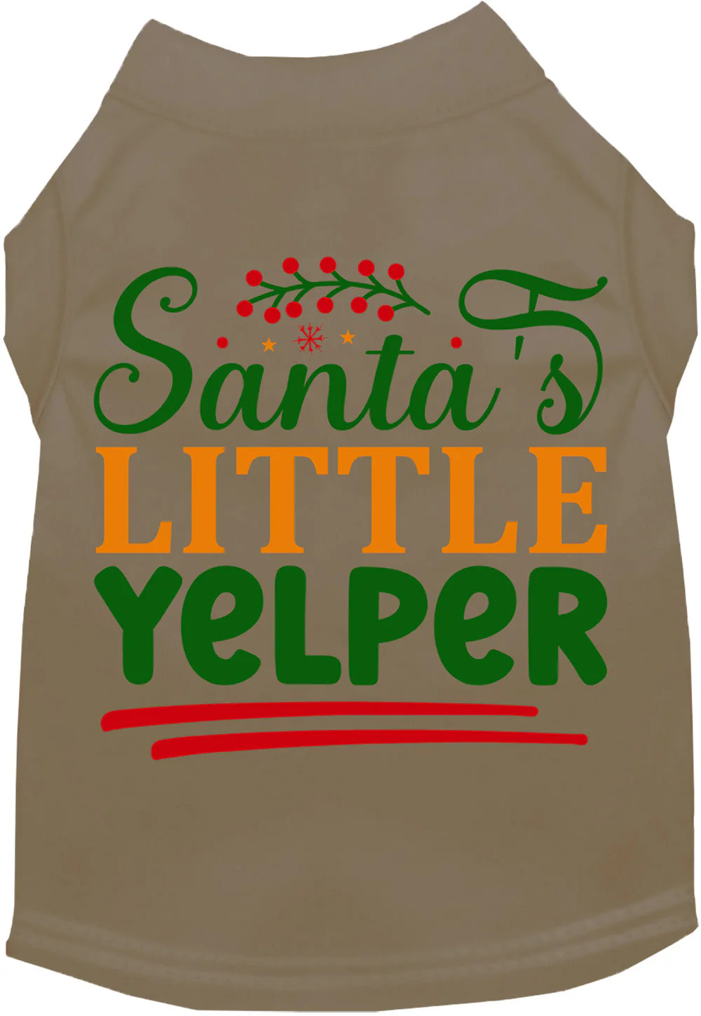 Santa's Little Yelper Pet Shirt - Image 10
