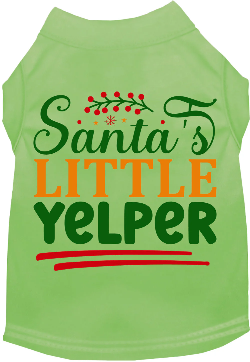 Santa's Little Yelper Pet Shirt - Image 6