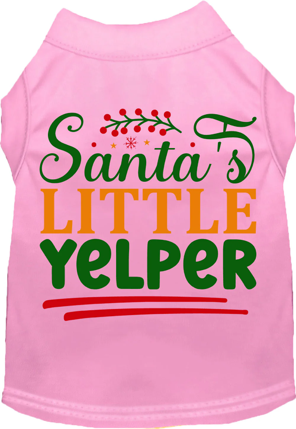 Santa's Little Yelper Pet Shirt - Image 7