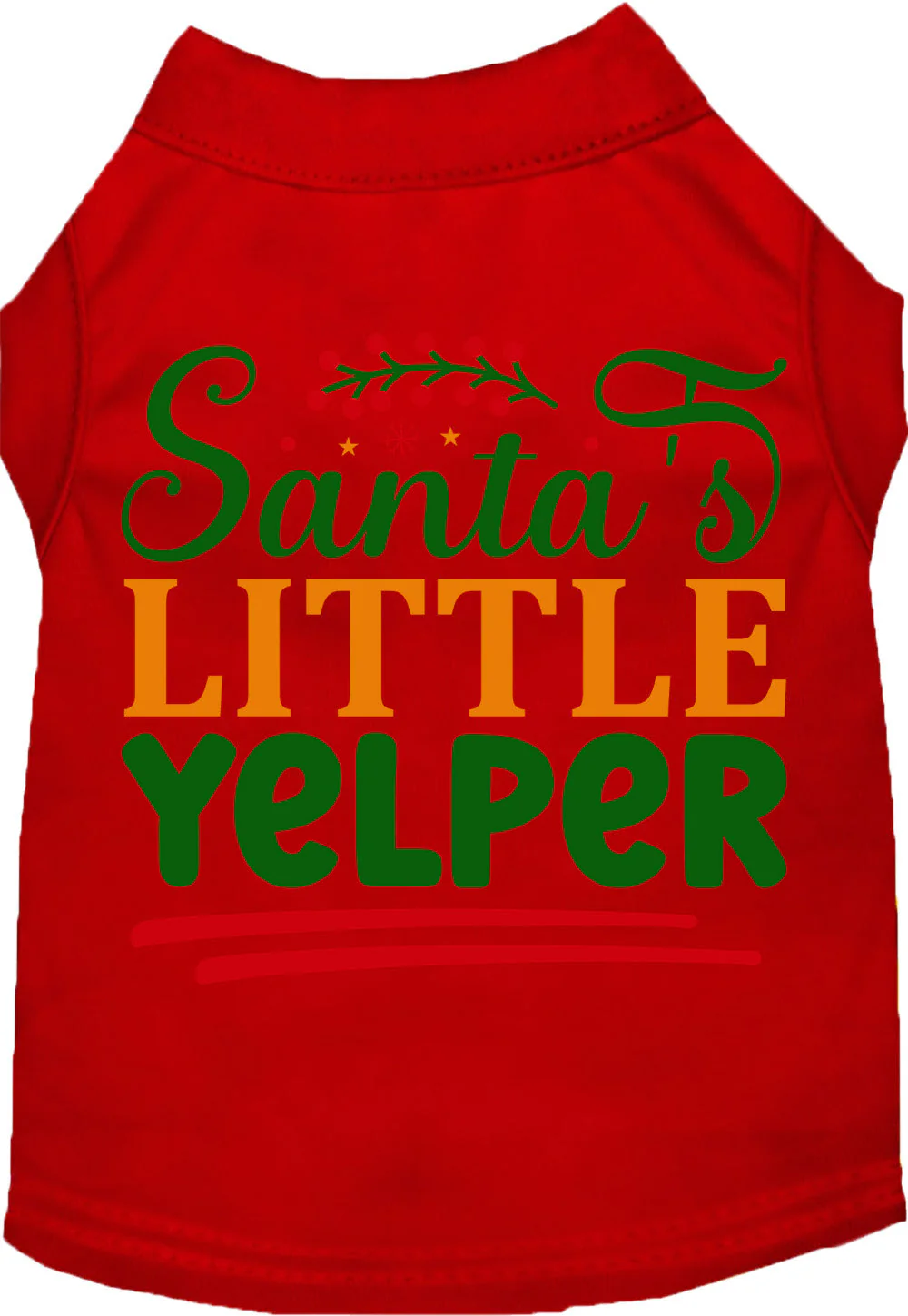 Santa's Little Yelper Pet Shirt - Image 9