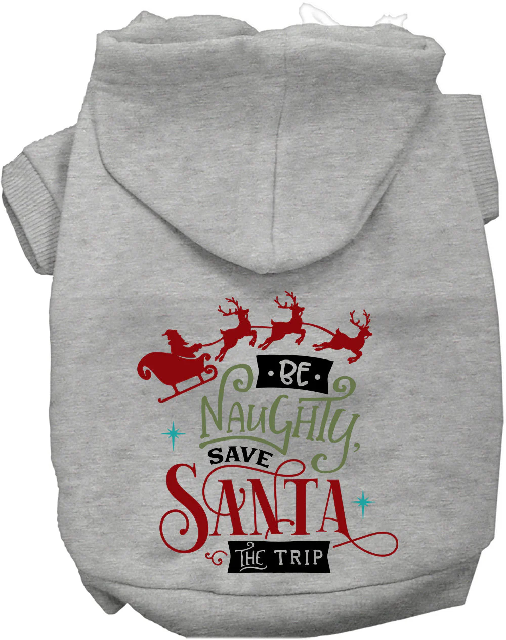 Save Santa the Trip Christmas Pet Hoodie - Image 3