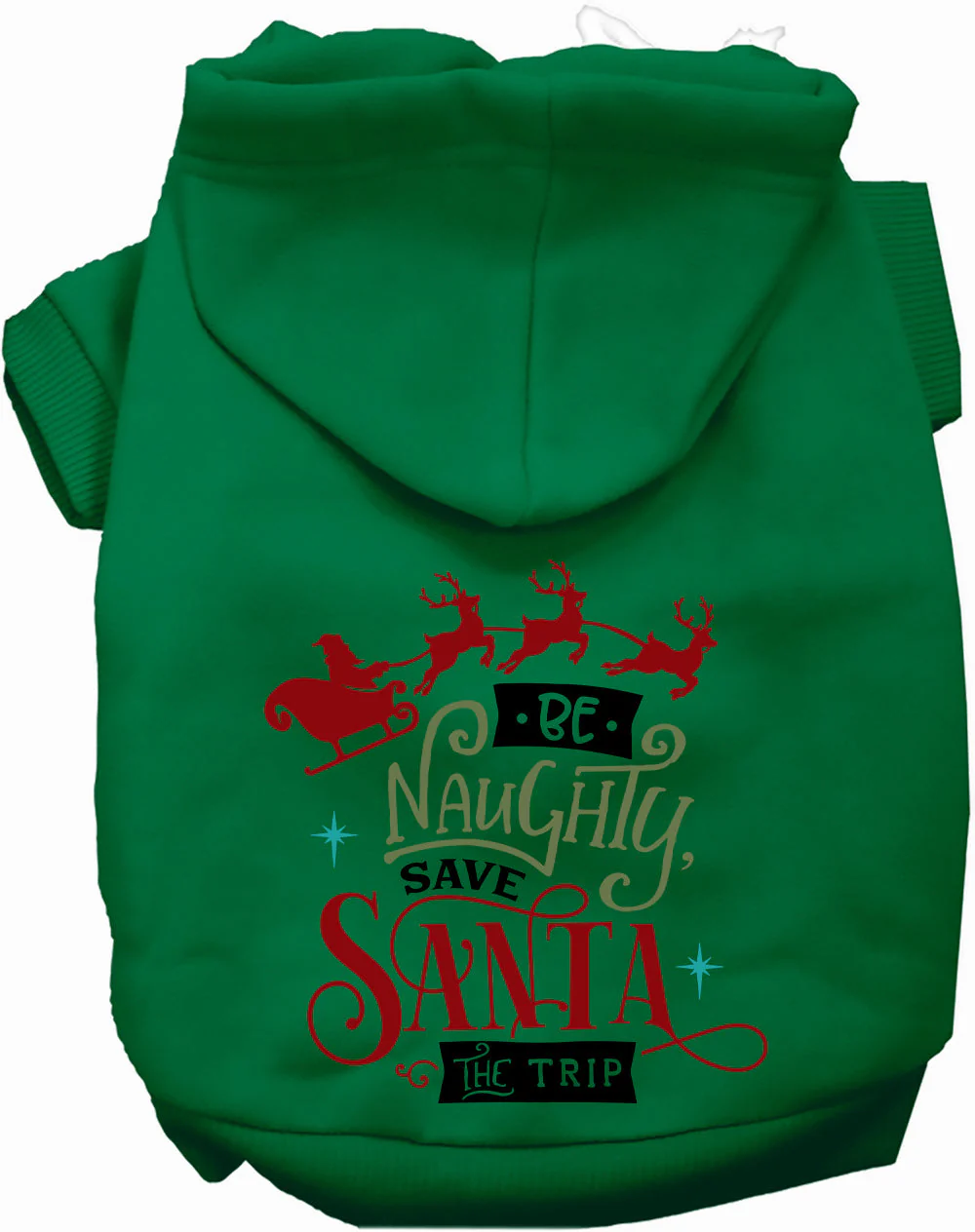 Save Santa the Trip Christmas Pet Hoodie - Image 4