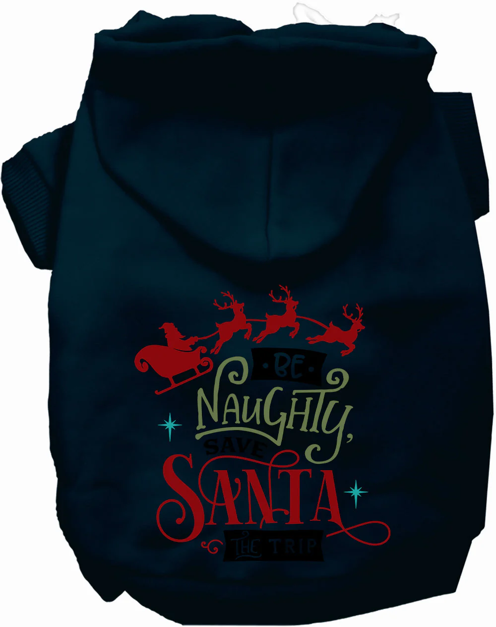 Save Santa the Trip Christmas Pet Hoodie - Image 5