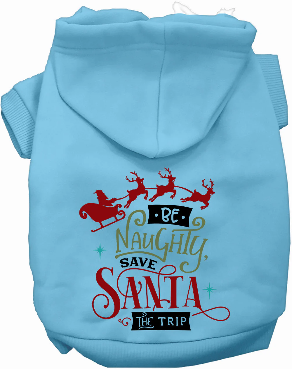 Save Santa the Trip Christmas Pet Hoodie - Image 6