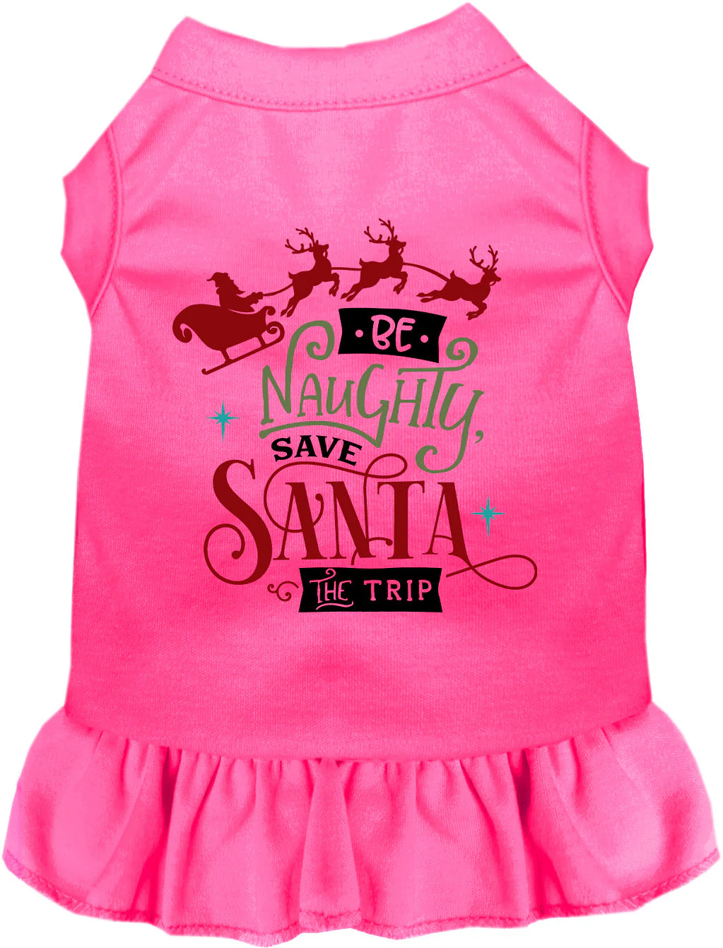 Save Santa the Trip Pet Dress - Image 4