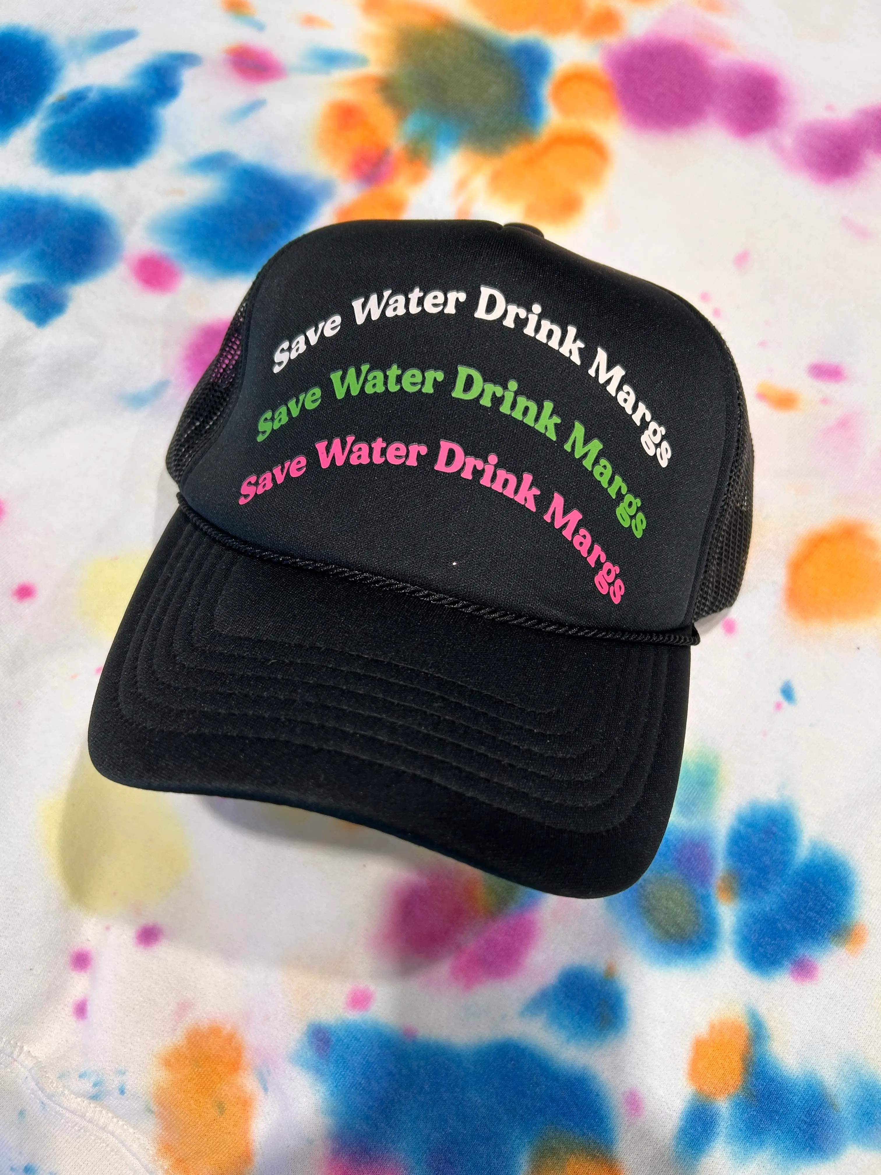 Save Water Drink Margs Trucker - Image 3