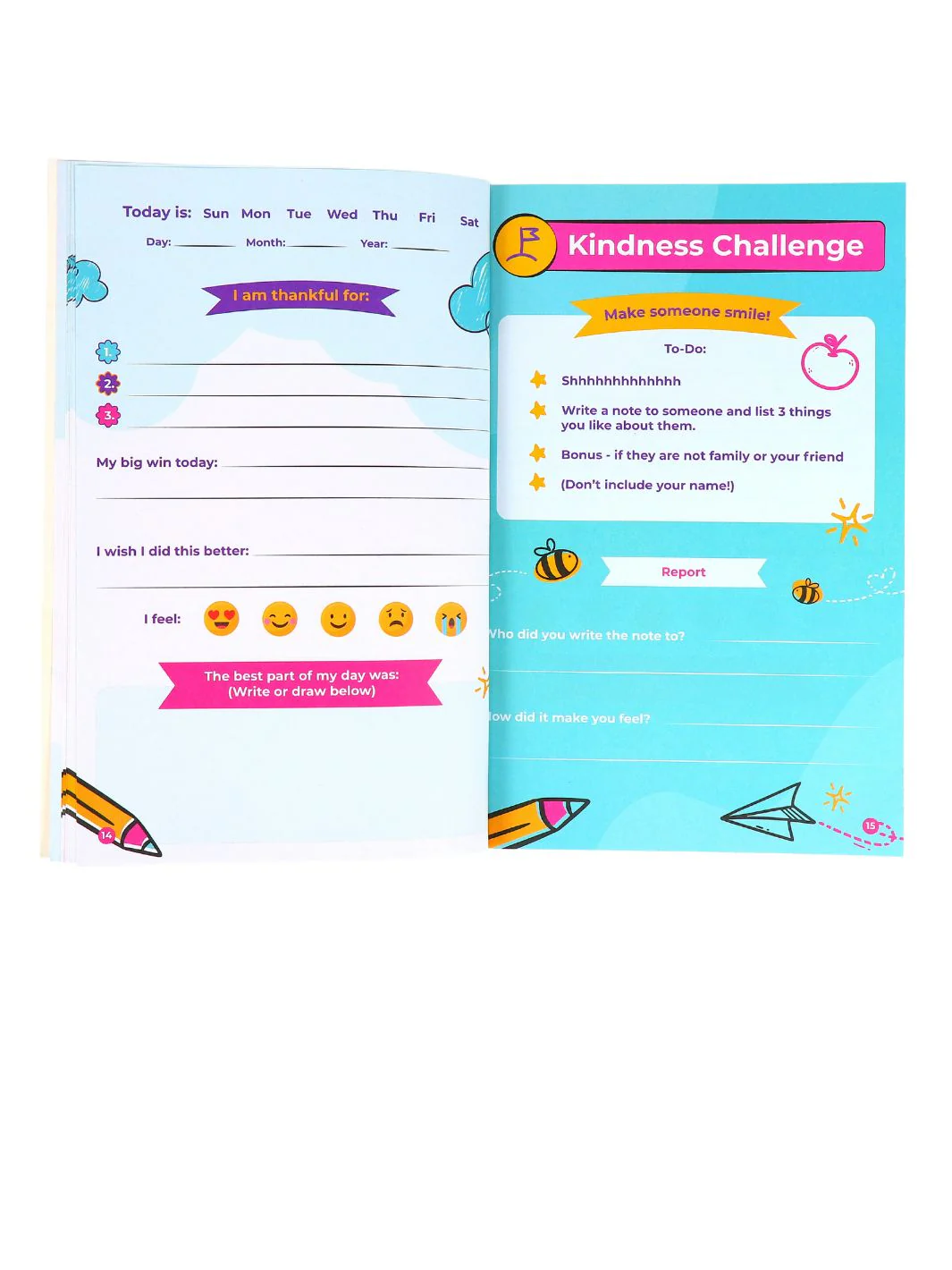 Say it Show it- Guided Gratitude & Kindness Journal by Zoe Oli - Image 3