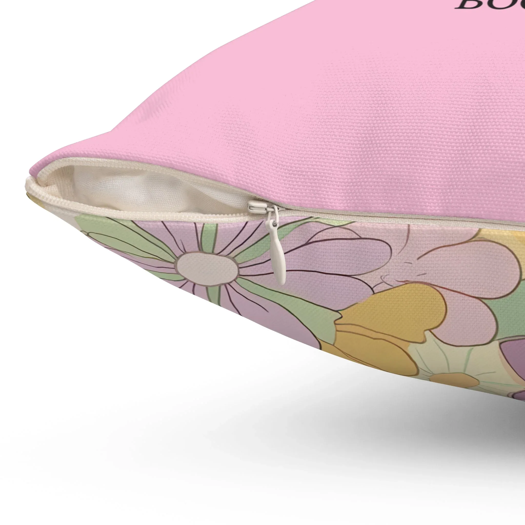 Saying Goodbye Bookish Pillow - Image 3