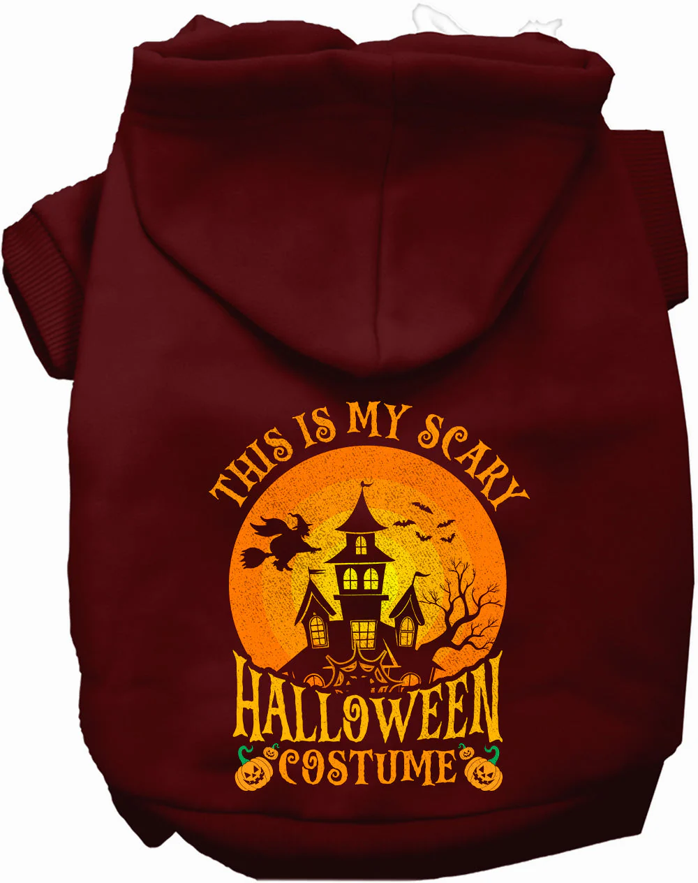 Scary Halloween Costume Pet Hoodie - Image 8