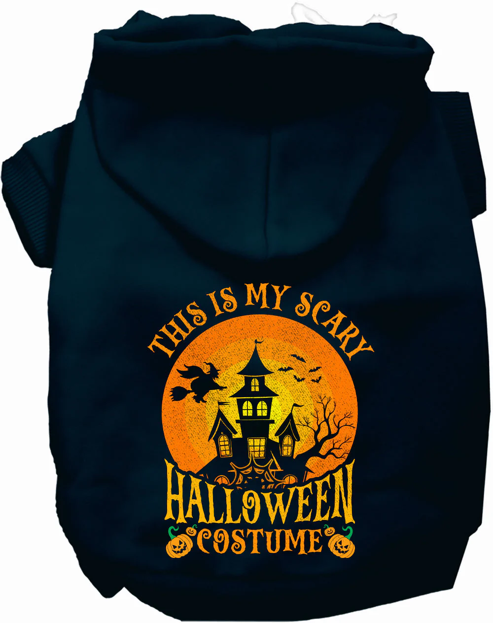 Scary Halloween Costume Pet Hoodie - Image 9