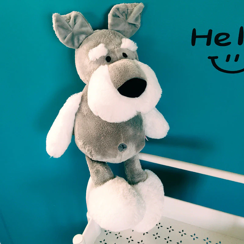 Schnauzer doll cute ins plush toy puppy husky doll - Image 8