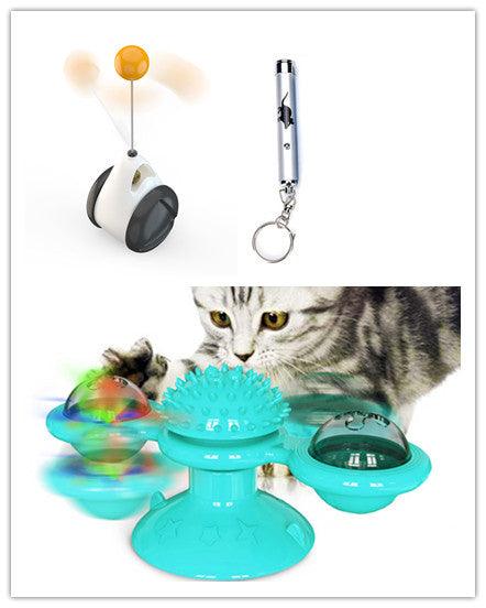 Scratching Turntable Windmill Cat Toy - Image 5
