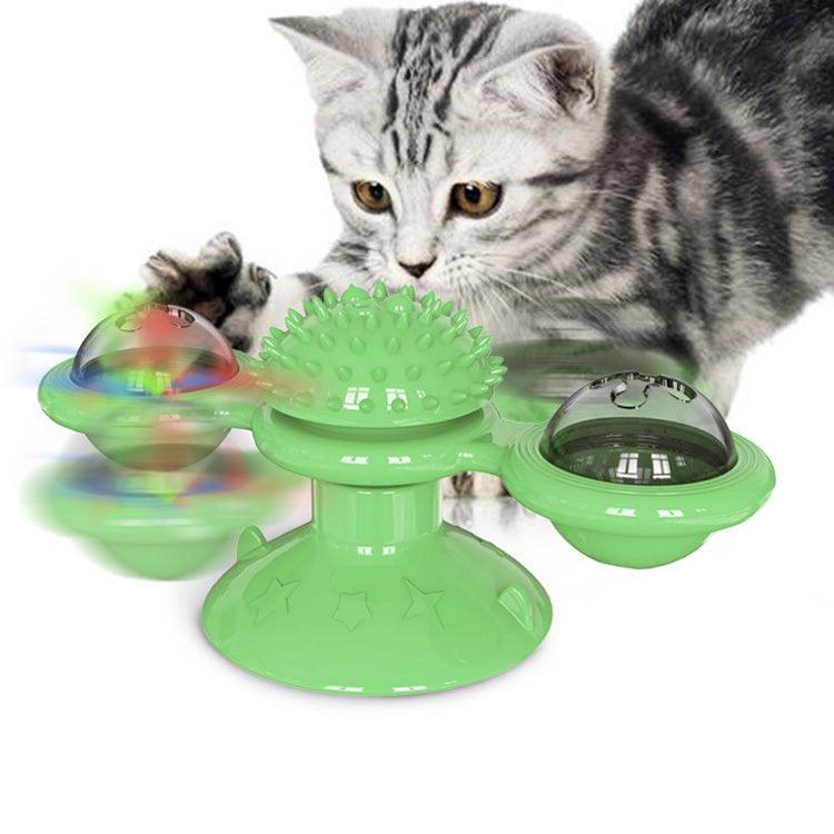 Scratching Turntable Windmill Cat Toy - Image 7