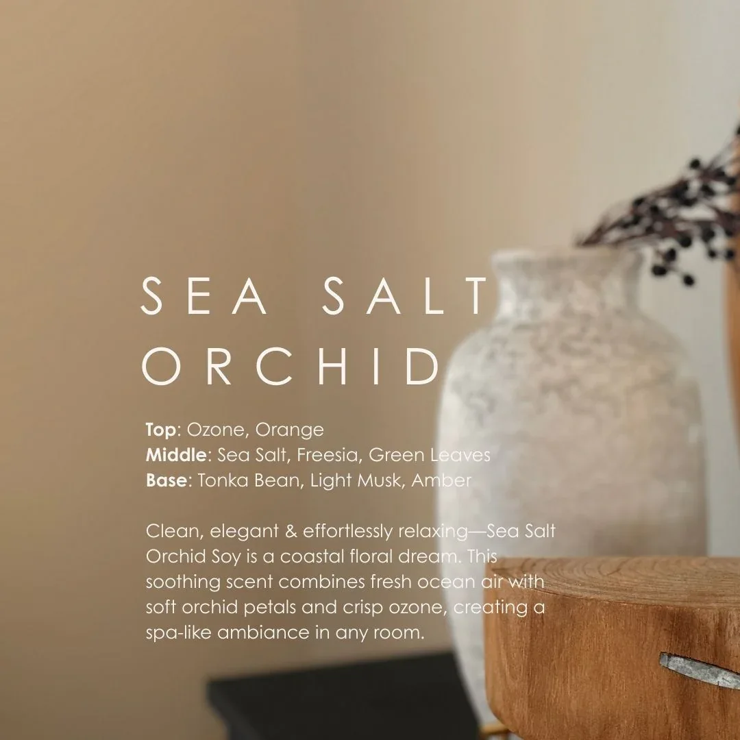 Sea Salt Orchid Reed Diffuser - Image 2