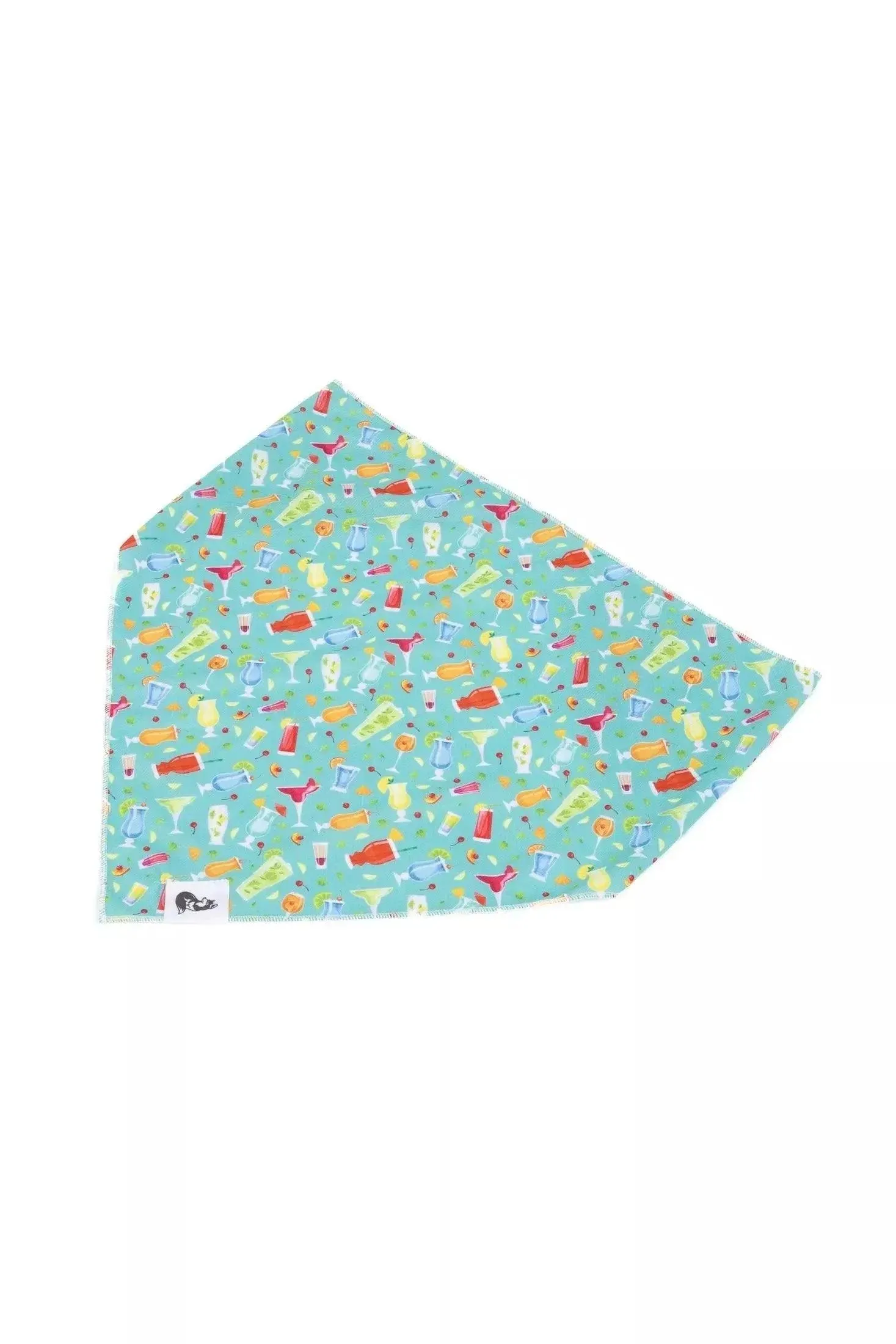 Seaside Sips Dog Bandana & Matching Keychain - Image 5