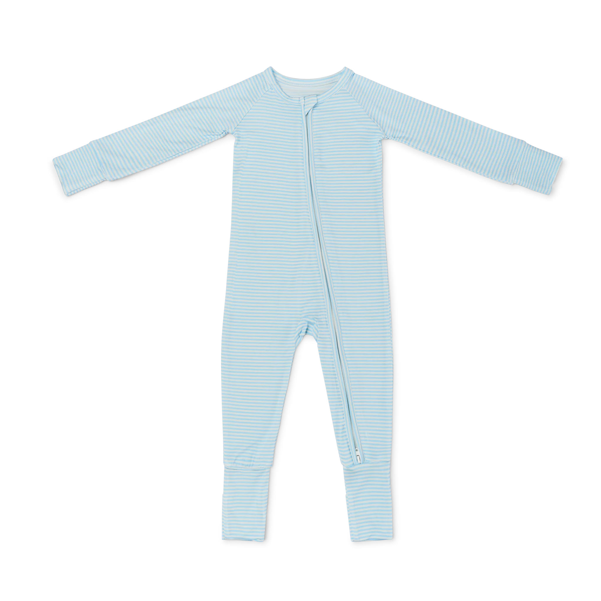 Seaside Stripe Bamboo Sleeper - Image 2