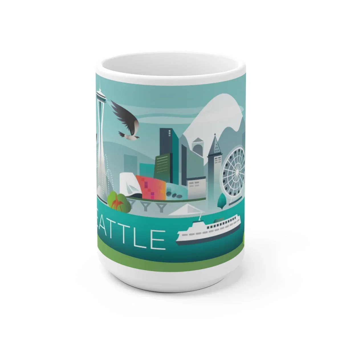 SEATTLE 11 OZ OR 15 OZ CERAMIC MUG - Image 2