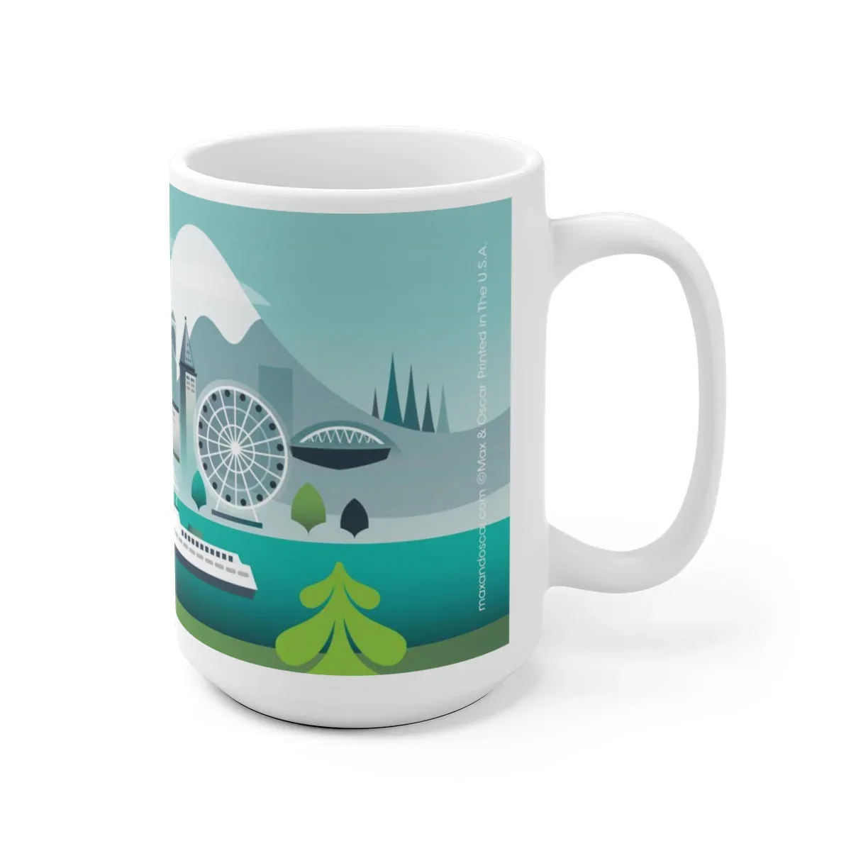 SEATTLE 11 OZ OR 15 OZ CERAMIC MUG - Image 3