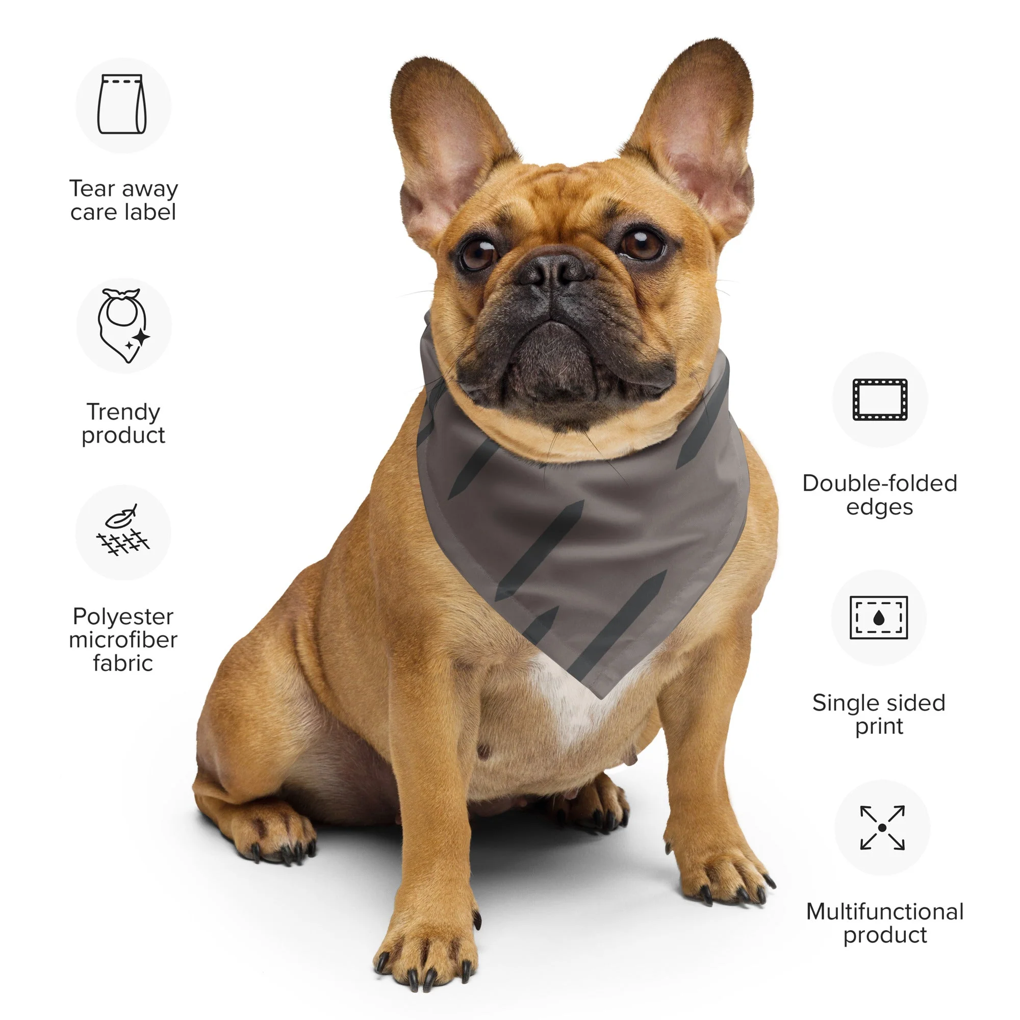 Sebastian & Clementine Digital Bark Bandana For Dogs and Cats - Image 2
