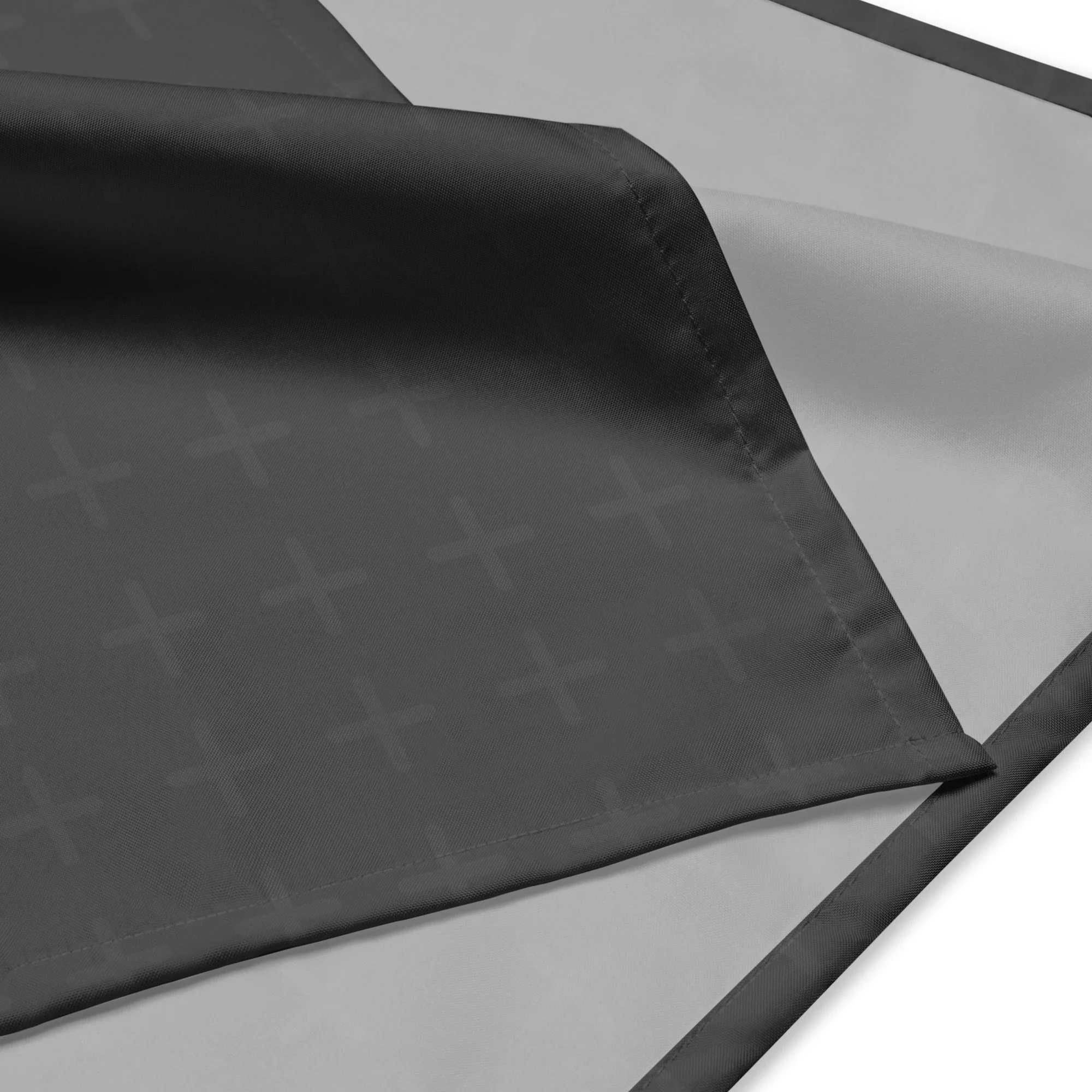 Sebastian & Clementine Gray Cross Bandana For Dogs and Cats - Image 3
