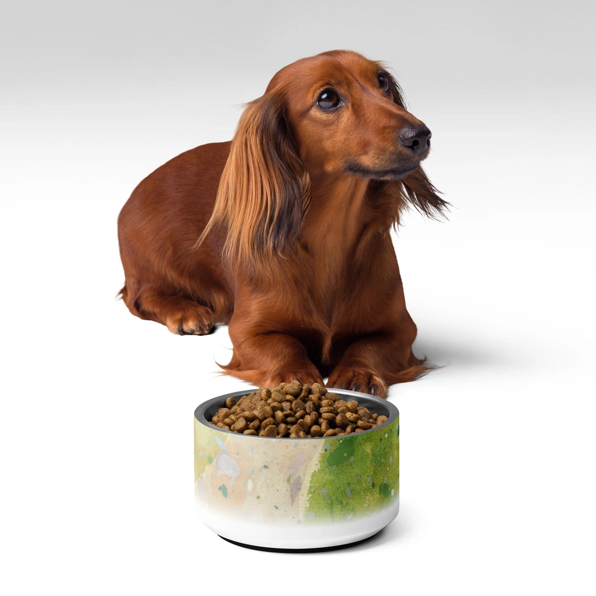 Sebastian & Clementine Road Through The Forest Vintage Collection Pet Bowl - Image 2