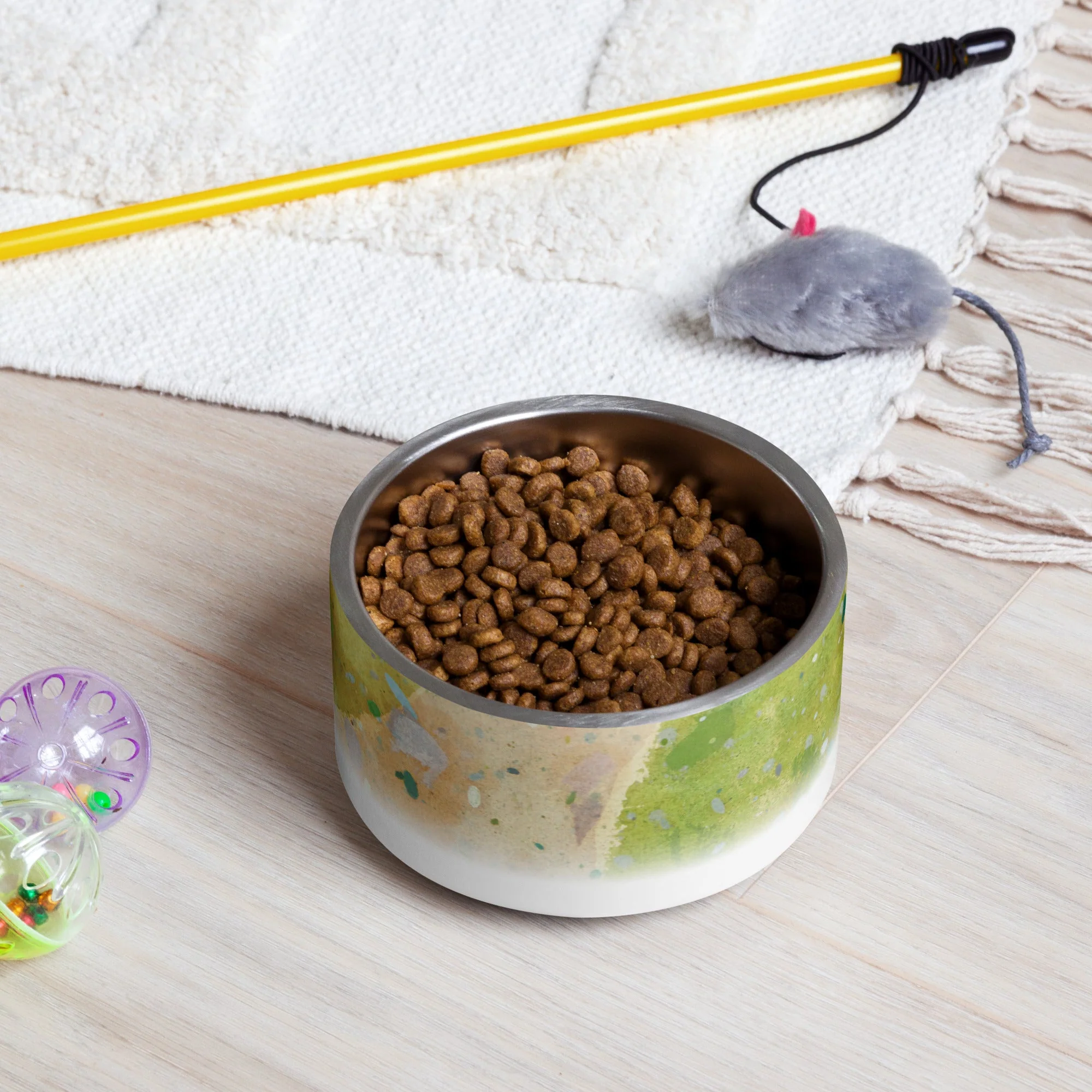 Sebastian & Clementine Road Through The Forest Vintage Collection Pet Bowl - Image 3