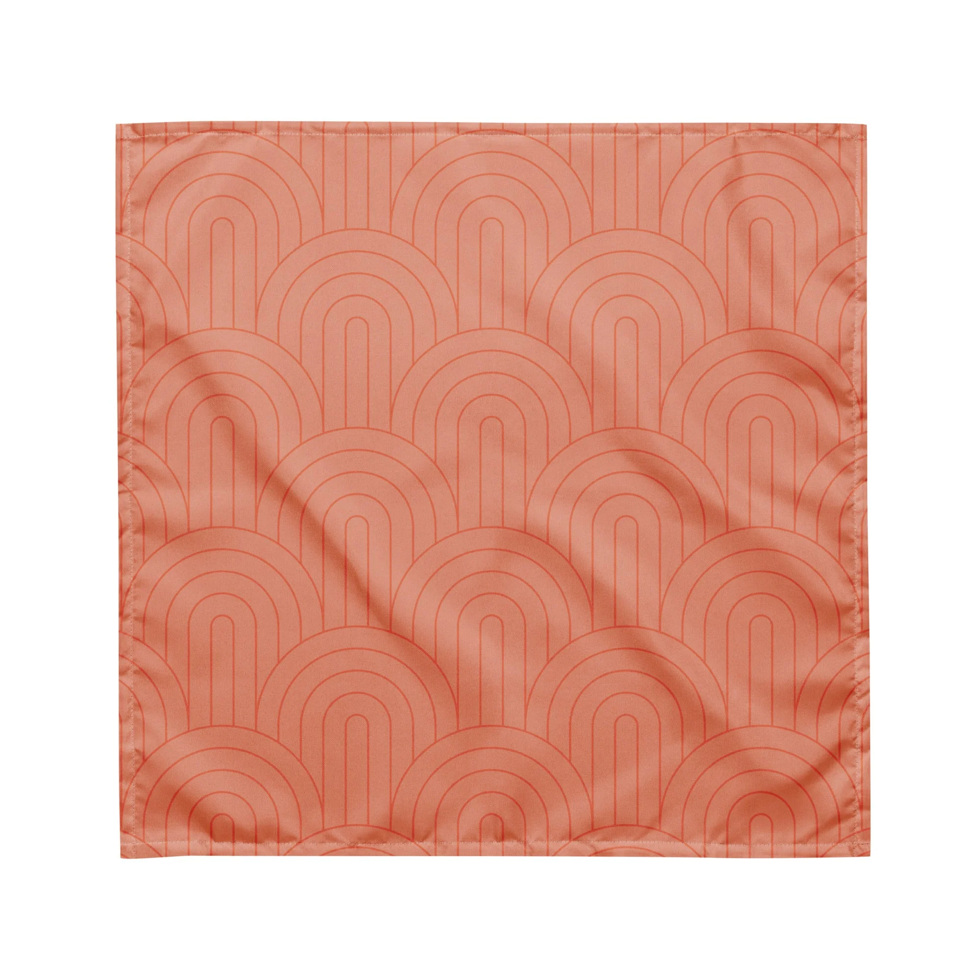 Sebastian & Clementine Scalloped Pink Bandana For Dogs and Cats - Image 5