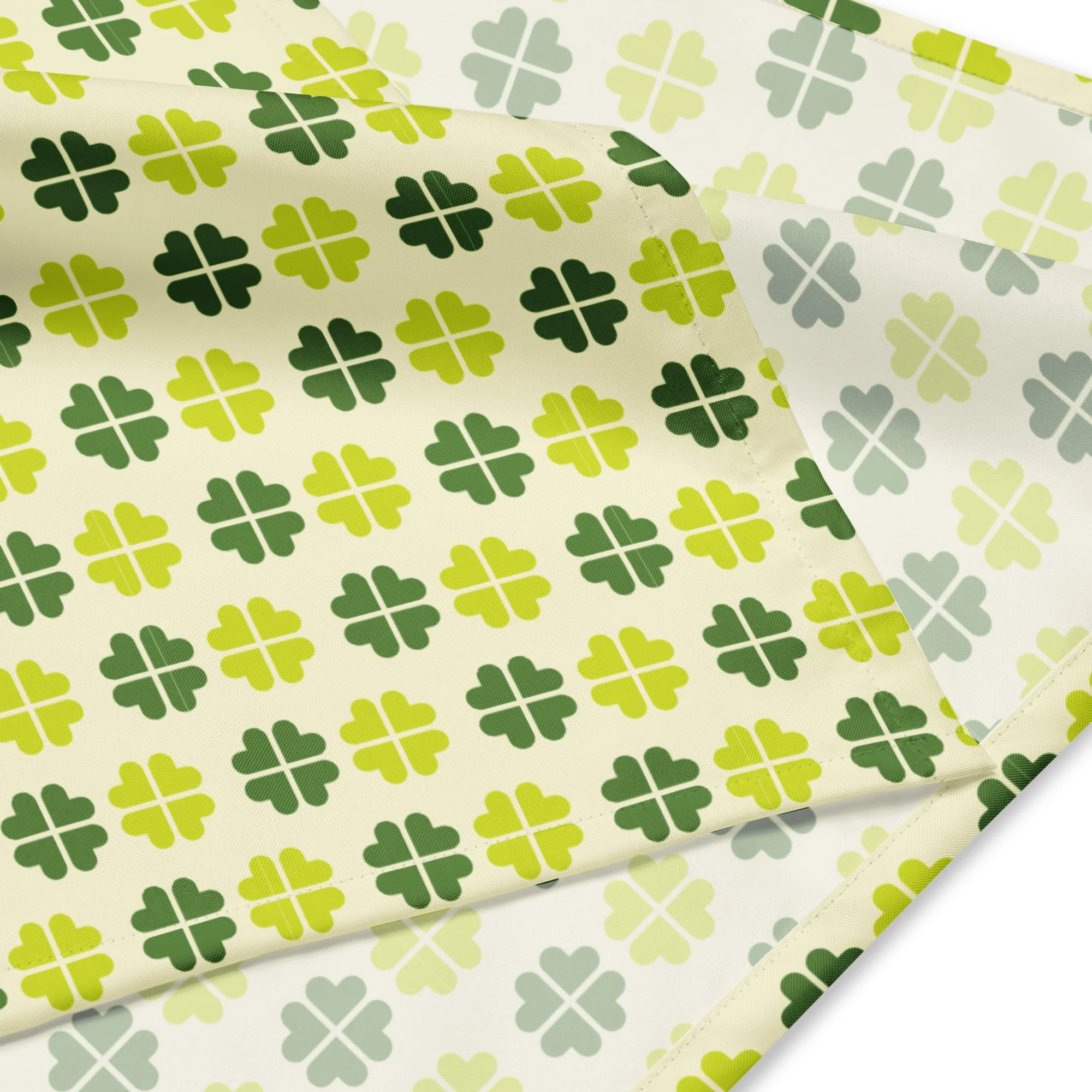 Sebastian & Clementine Shamrock Pet Cotton Bandana - Image 2