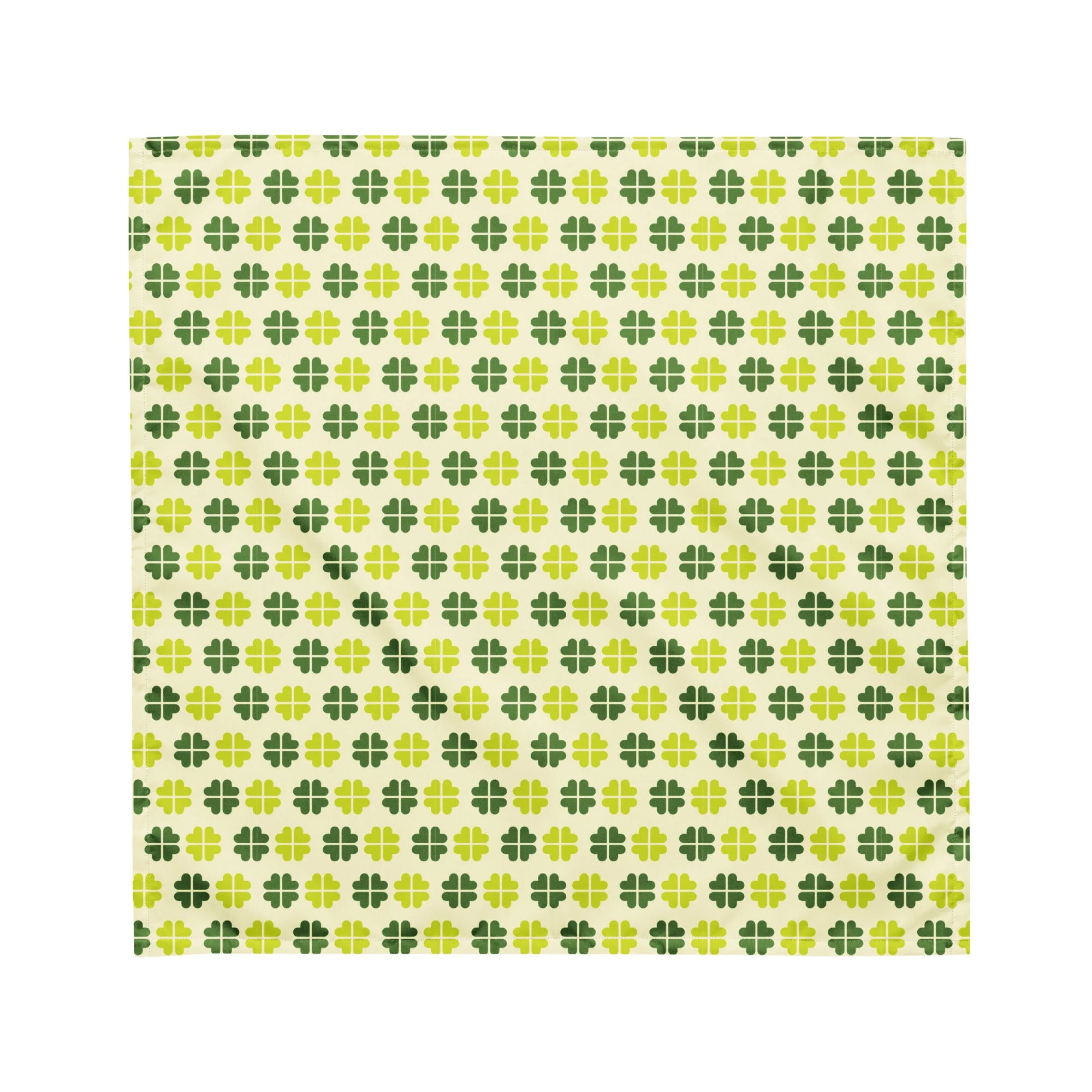 Sebastian & Clementine Shamrock Pet Cotton Bandana - Image 4