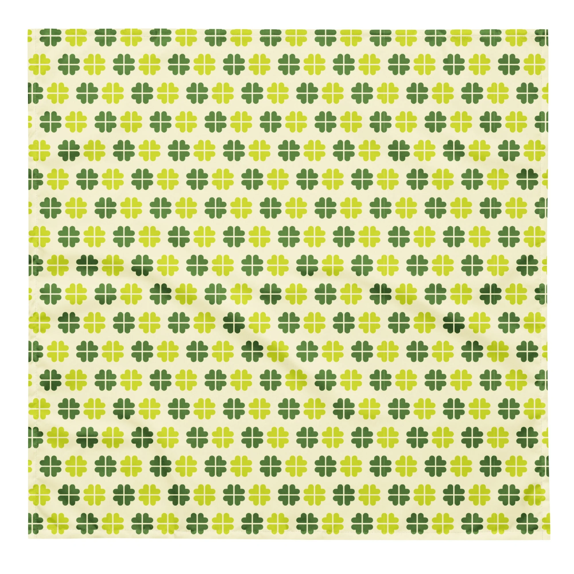 Sebastian & Clementine Shamrock Pet Cotton Bandana - Image 5