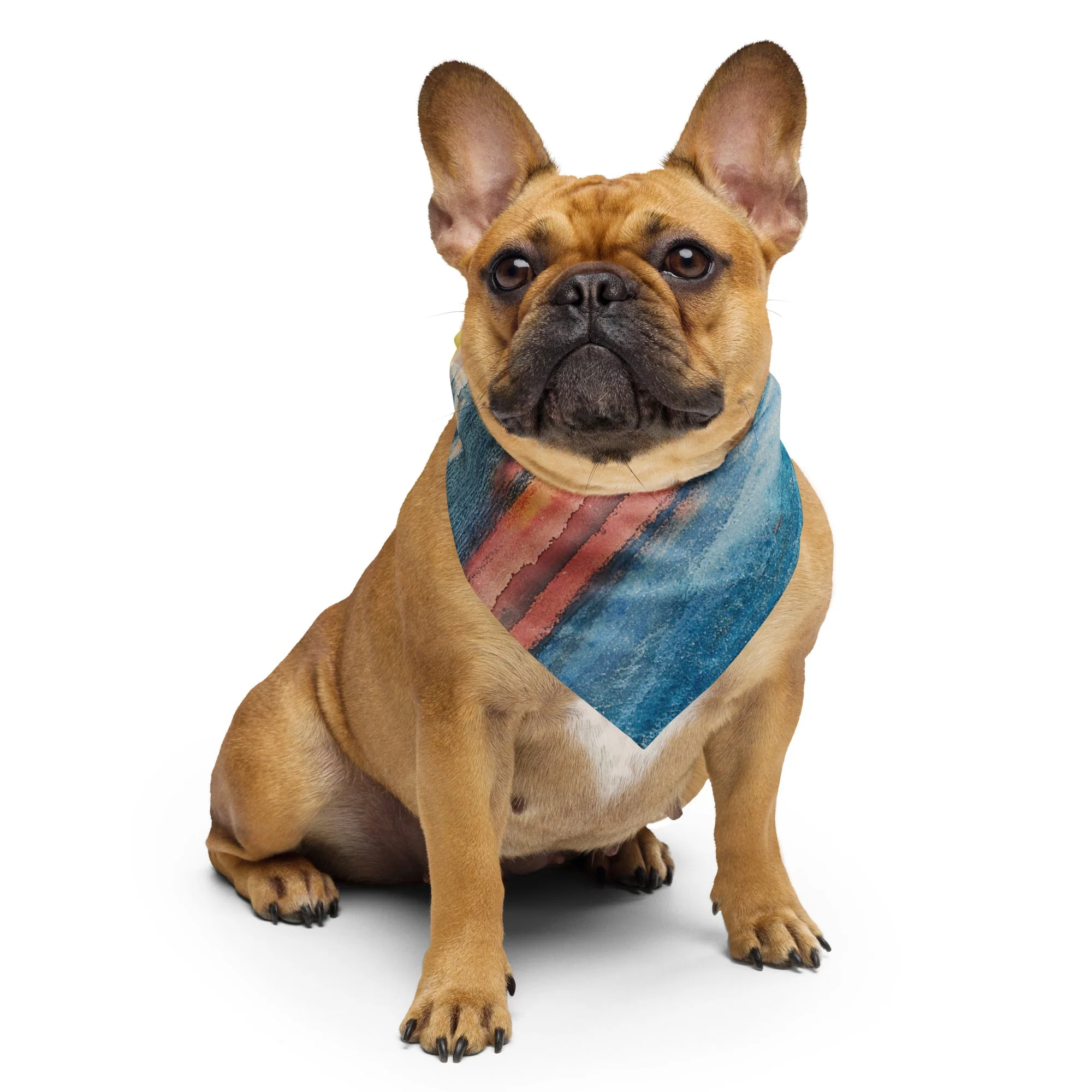 Sebastian & Clementine Sunset, Acapulco Bandana For Dogs and Cats - Image 2