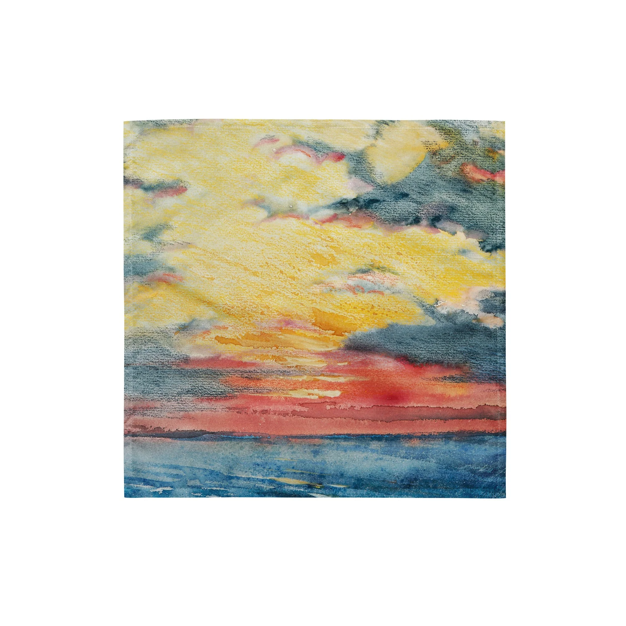 Sebastian & Clementine Sunset, Acapulco Bandana For Dogs and Cats - Image 4