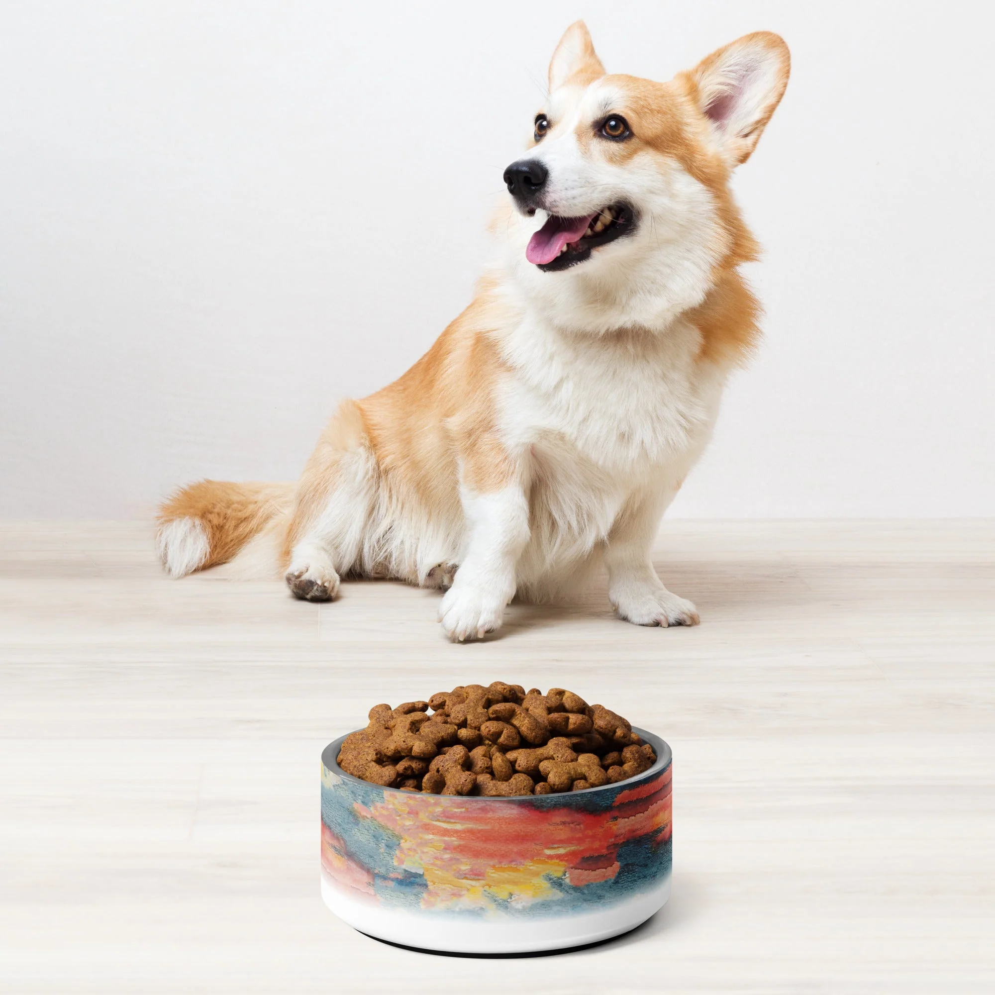 Sebastian & Clementine Sunset, Acapulco Vintage Collection Pet Bowl