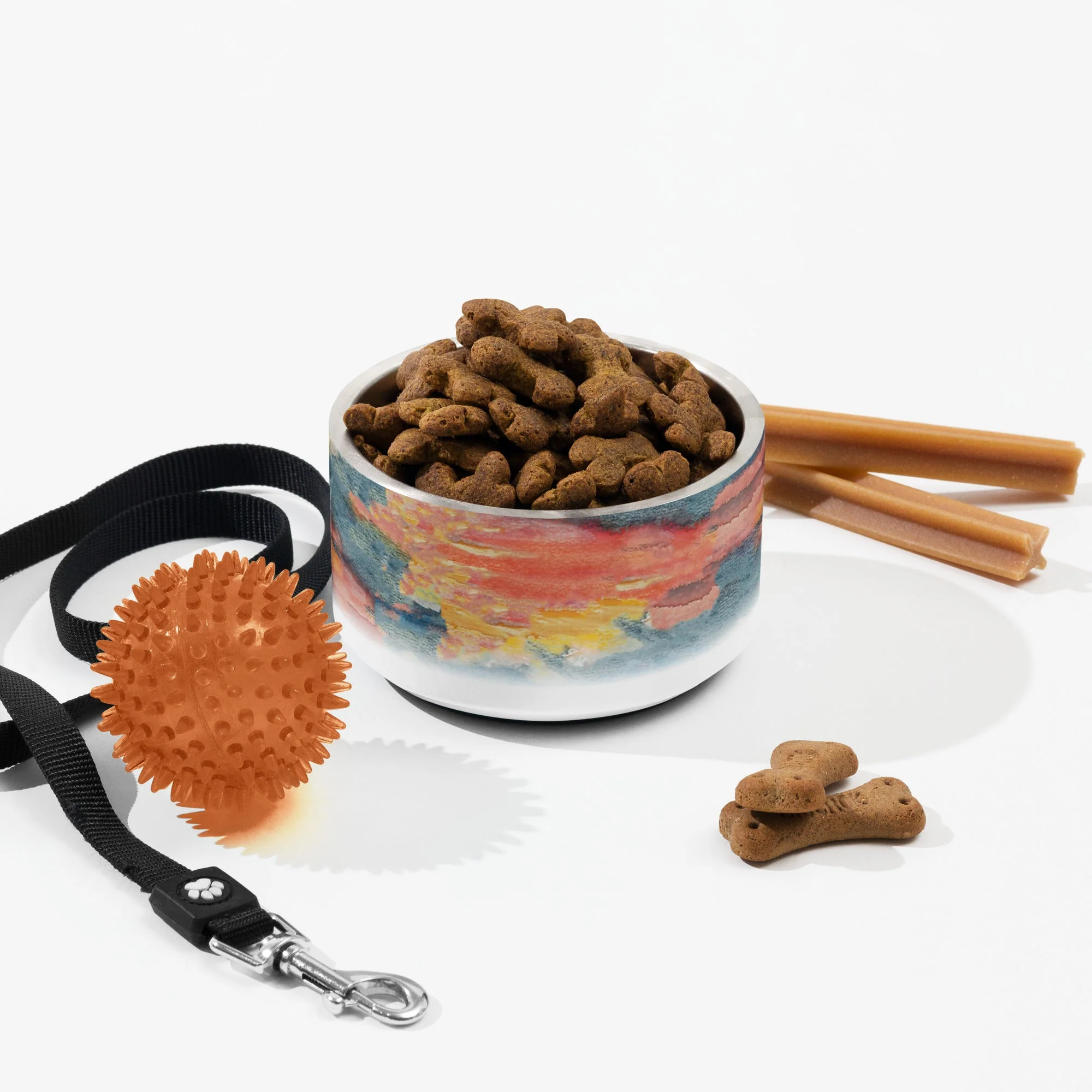 Sebastian & Clementine Sunset, Acapulco Vintage Collection Pet Bowl - Image 4