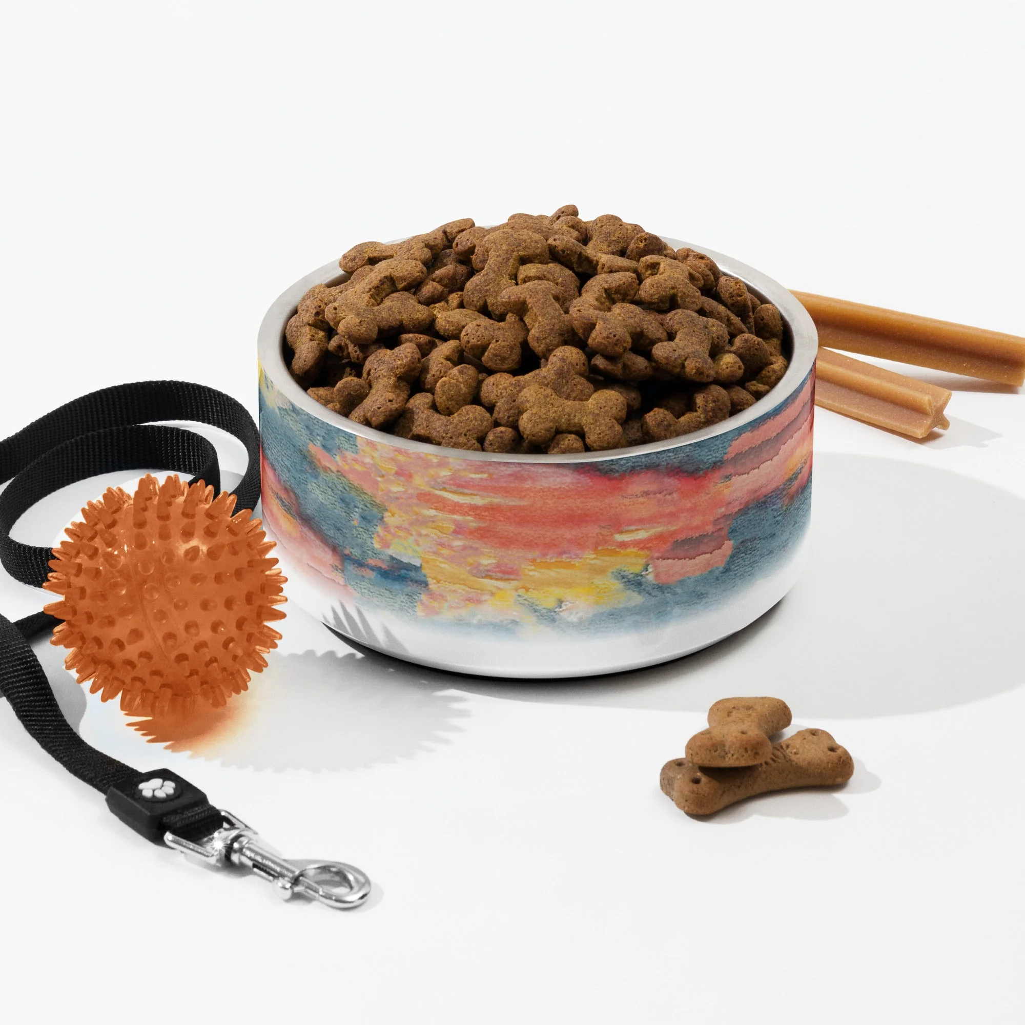 Sebastian & Clementine Sunset, Acapulco Vintage Collection Pet Bowl - Image 5