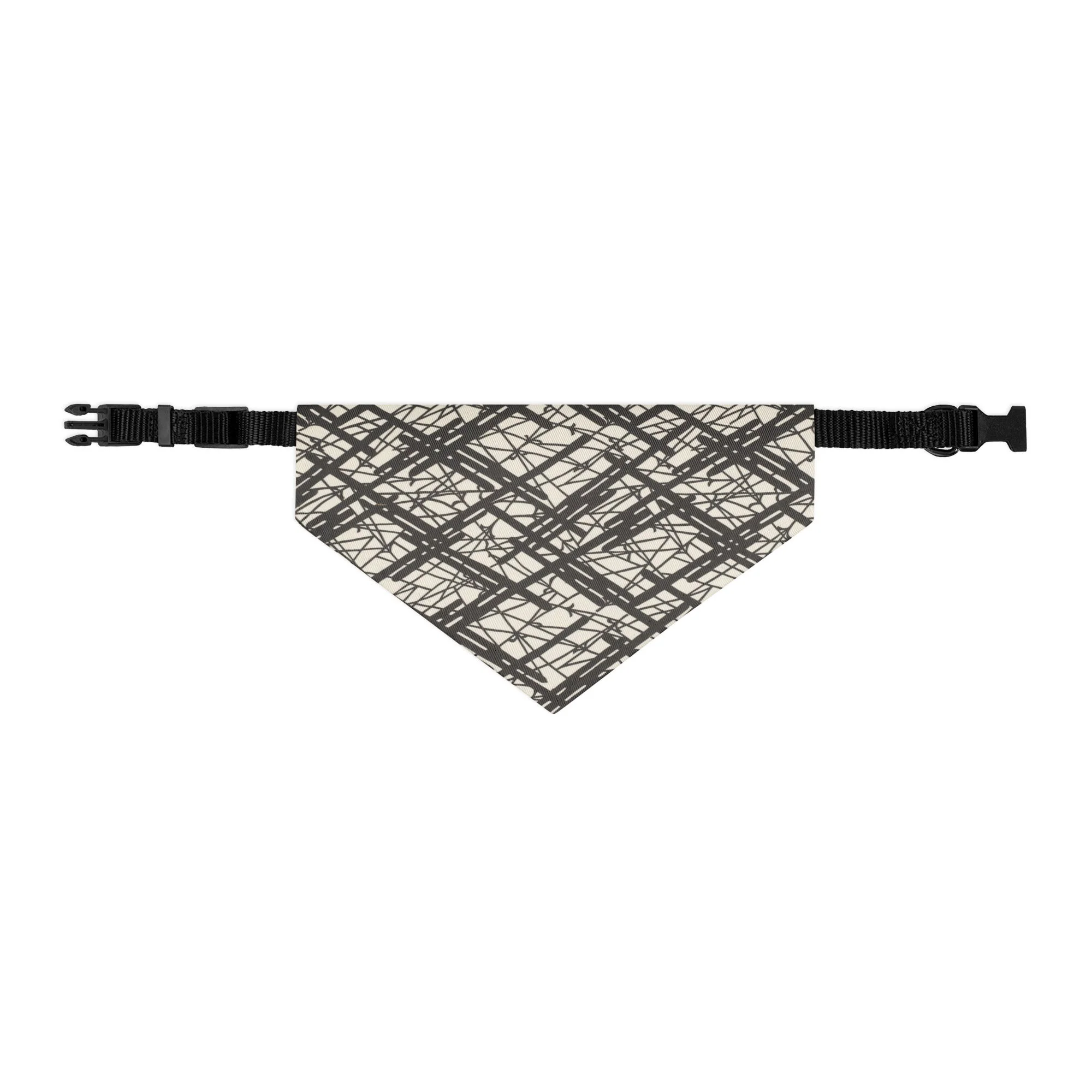 Sebastian & Clementine Vintage Collection Abstract Lines Bandana Collar for Dogs and Cats - Image 3