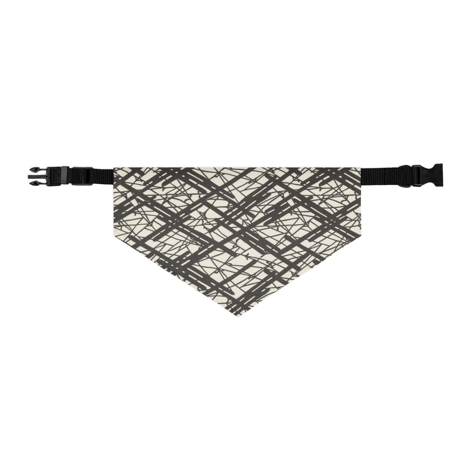 Sebastian & Clementine Vintage Collection Abstract Lines Bandana Collar for Dogs and Cats - Image 4